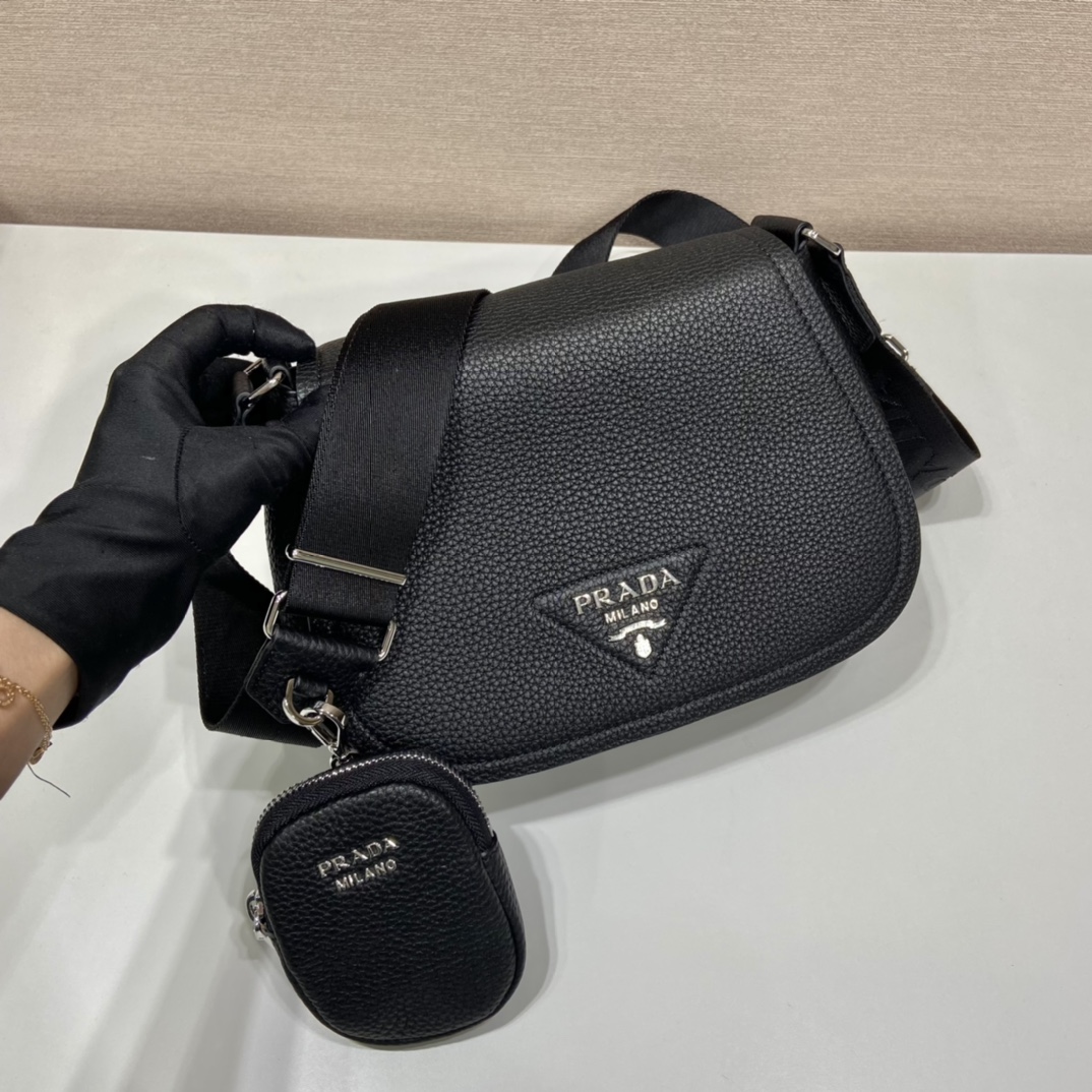 Pra*a 1bd293 crossbody bag -24*17*9.5cm