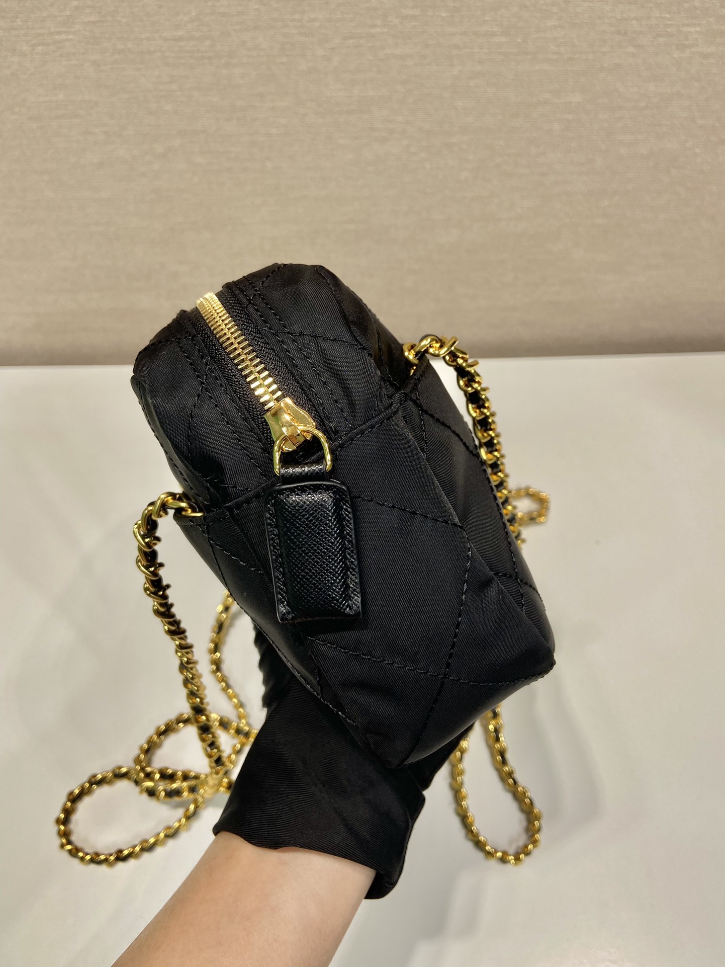 Pra*a 1bd632 vintage bag-19*14*6cm