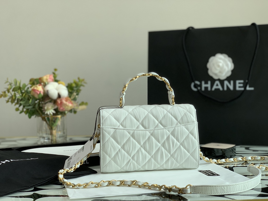 Ch@nel Flap Bag-20*13*9CM