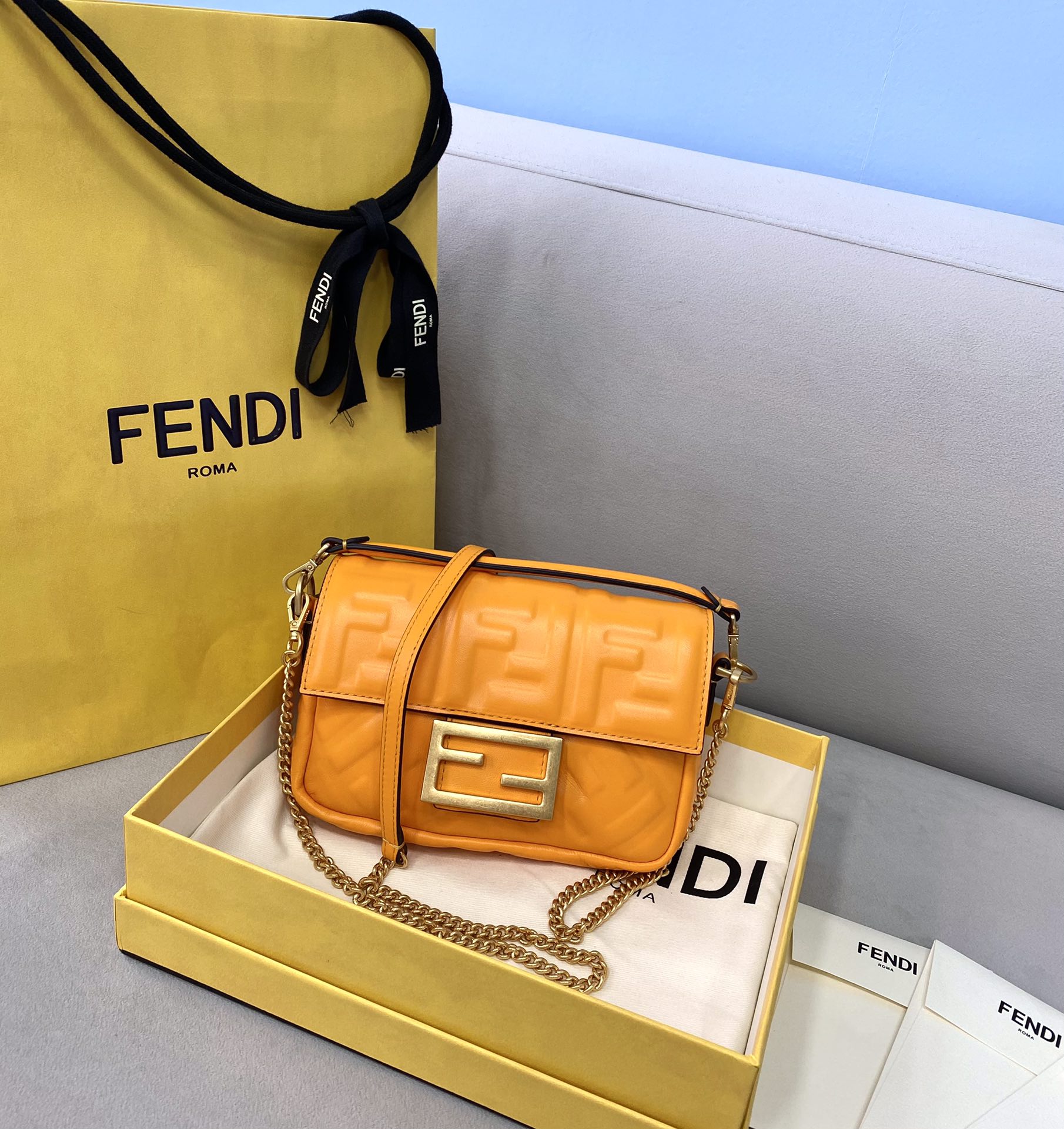 F**di baguette bag