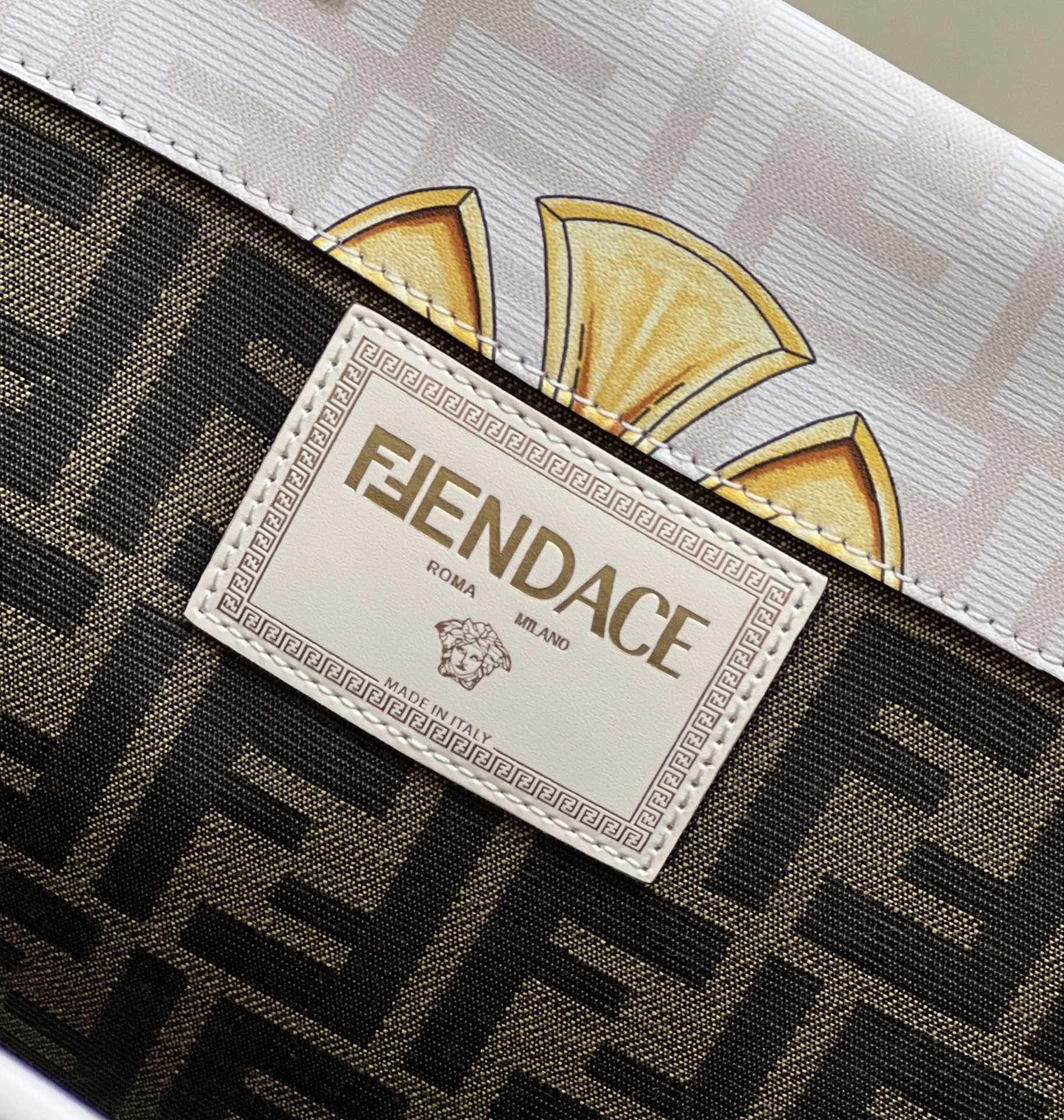 F**di & versace tote-36*17*31cm