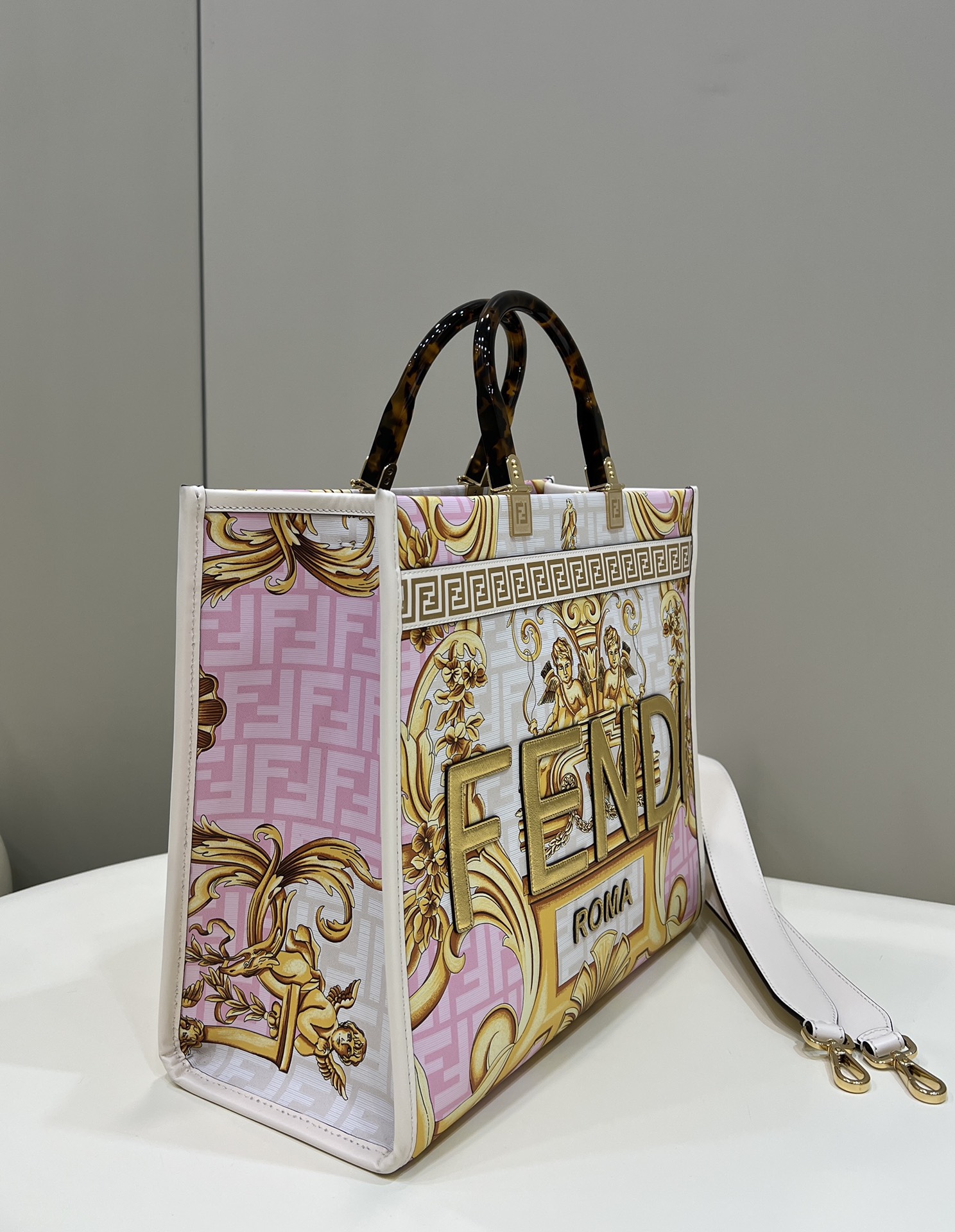 F**di & versace tote-36*17*31cm