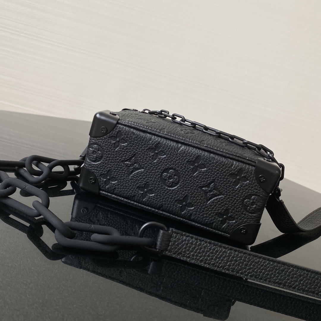 l0*is V*t0n mini soft trunk m80033-18.5 x13x8cm