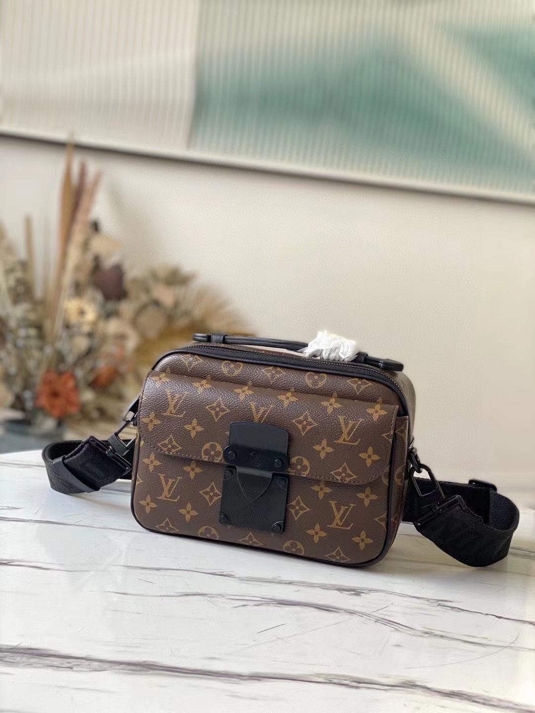 l0*is V*t0n s lock bag-m45806-22*18*8cm