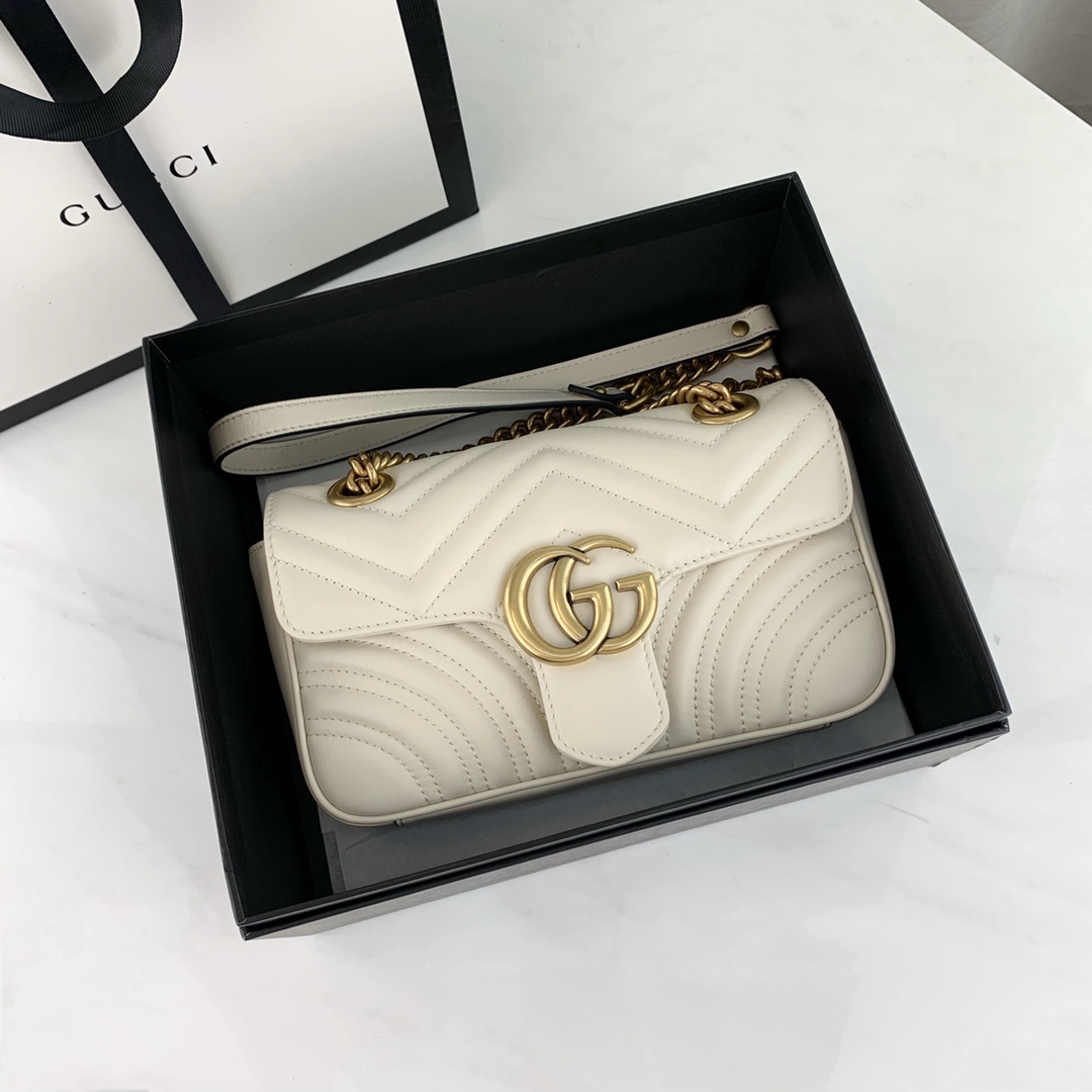 G*u*i marmont bag-14*23*6cm