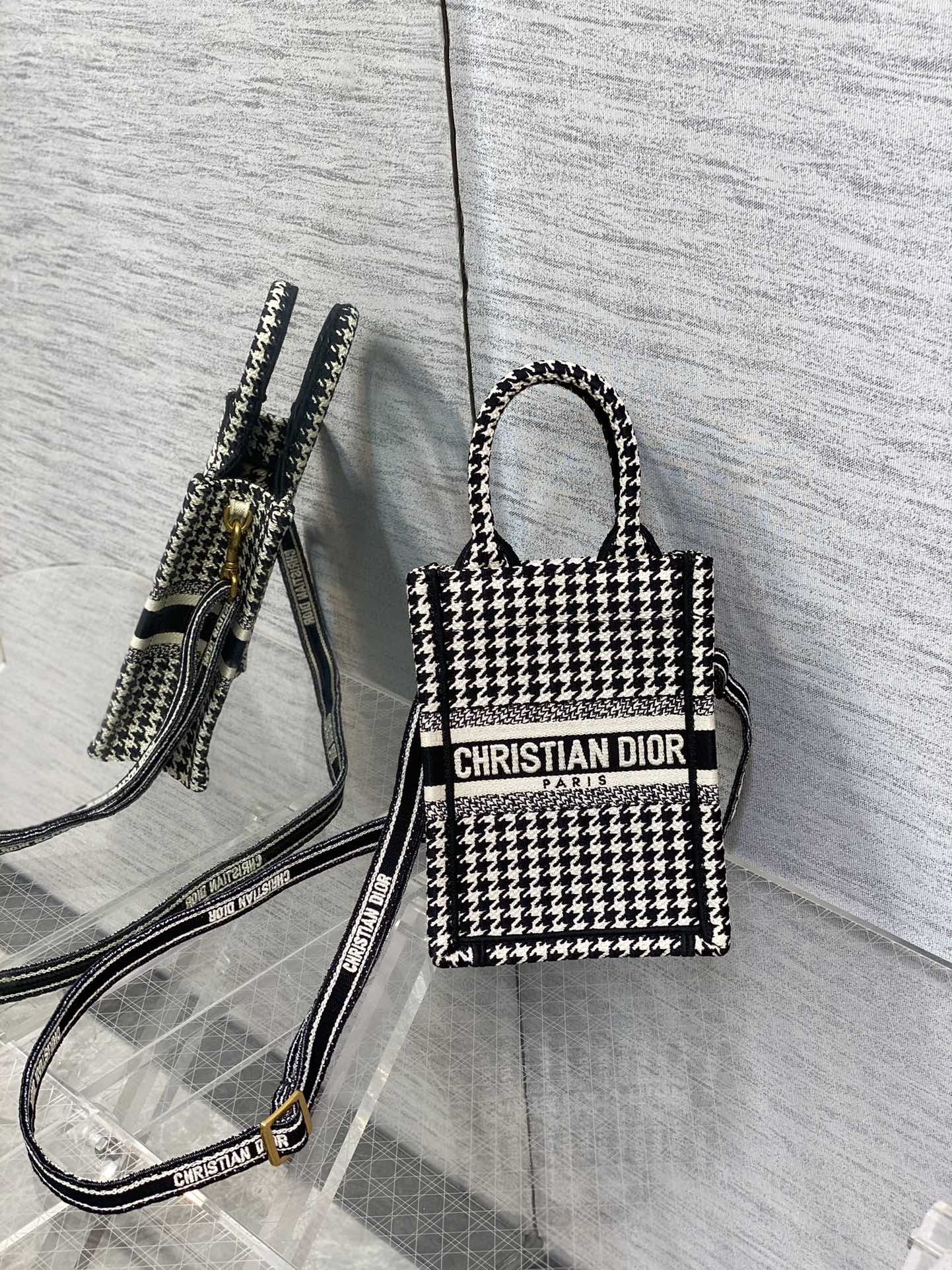 D*or mini book tote-13.5*5*18cm