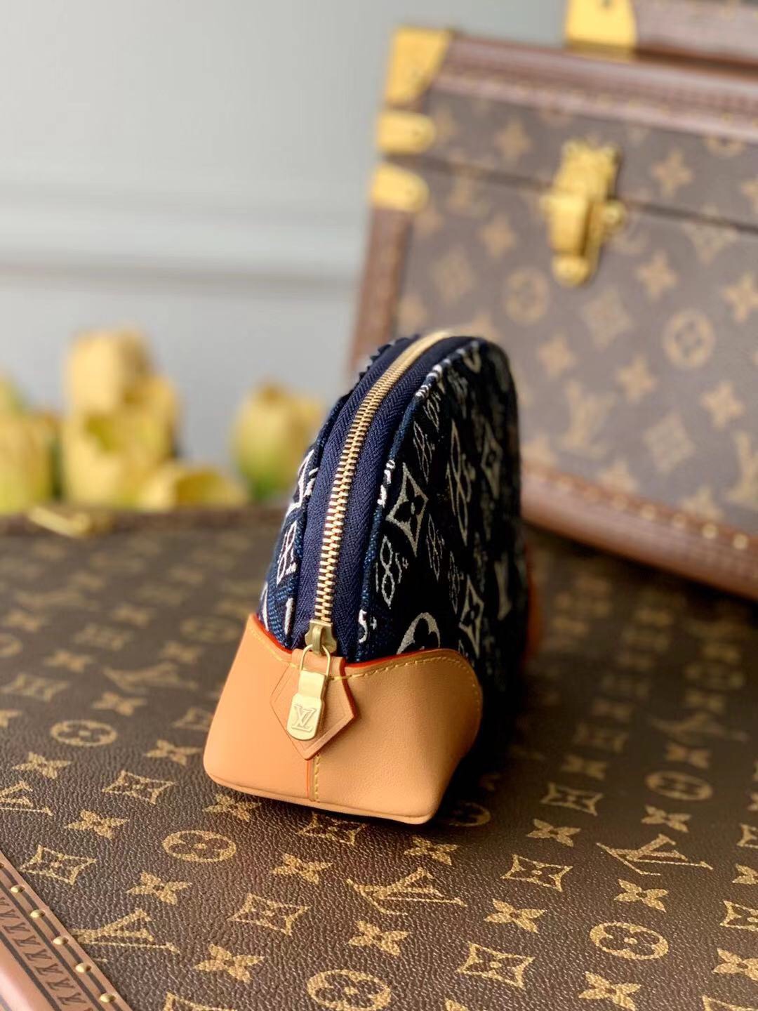 l0*is V*t0n since 1854 cosmetic bag-19*12*6cm