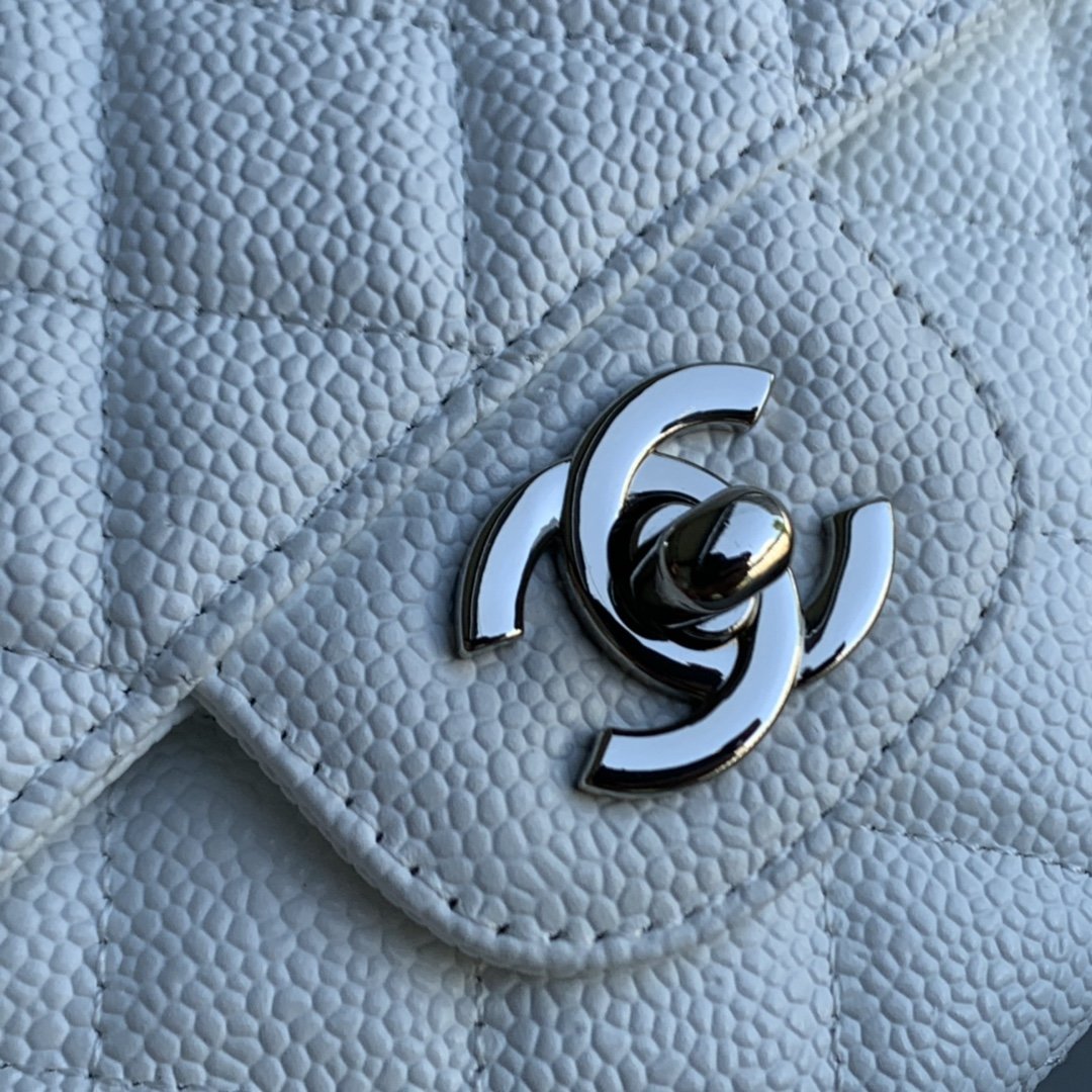 Ch@nel Flap Bag-Caviar Leather-25CM
