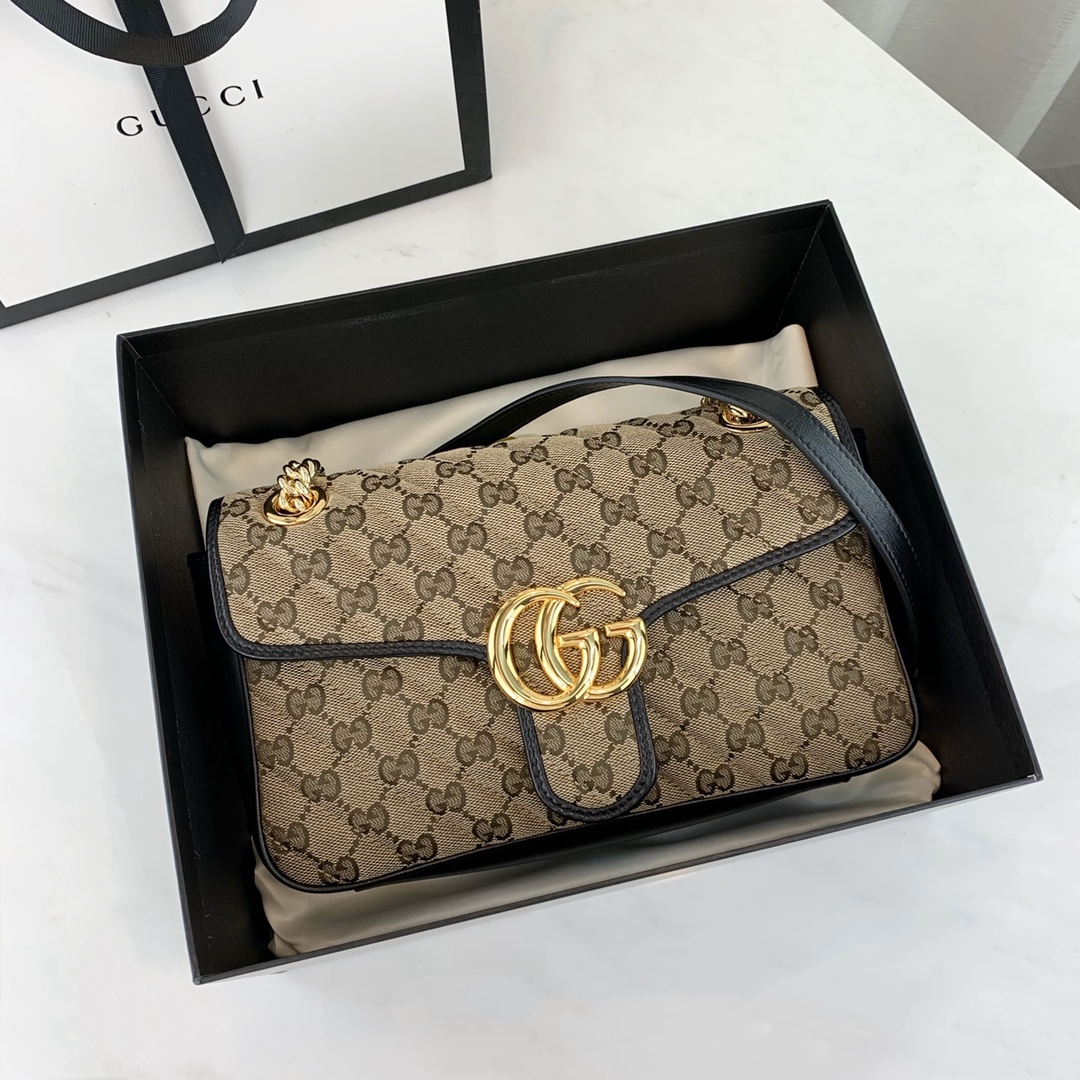 G*u*i marmont bag-26*15*7cm
