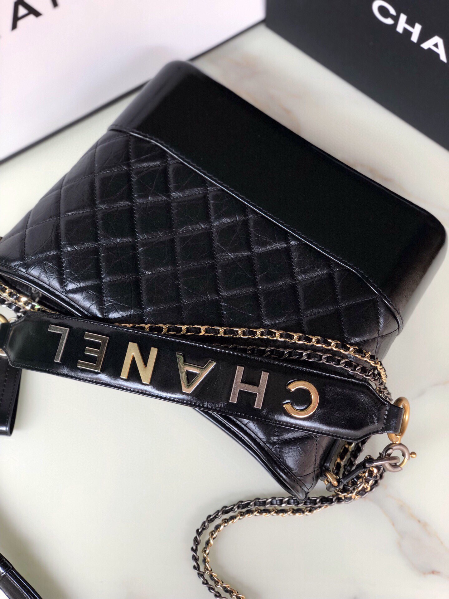 Ch@nel Large Gabrielle Handbags-28CM