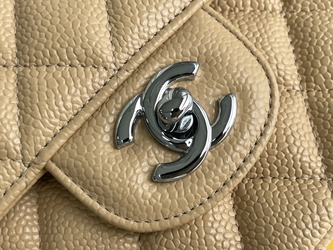 Ch@nel Flap Bag-Caviar Leather-25CM