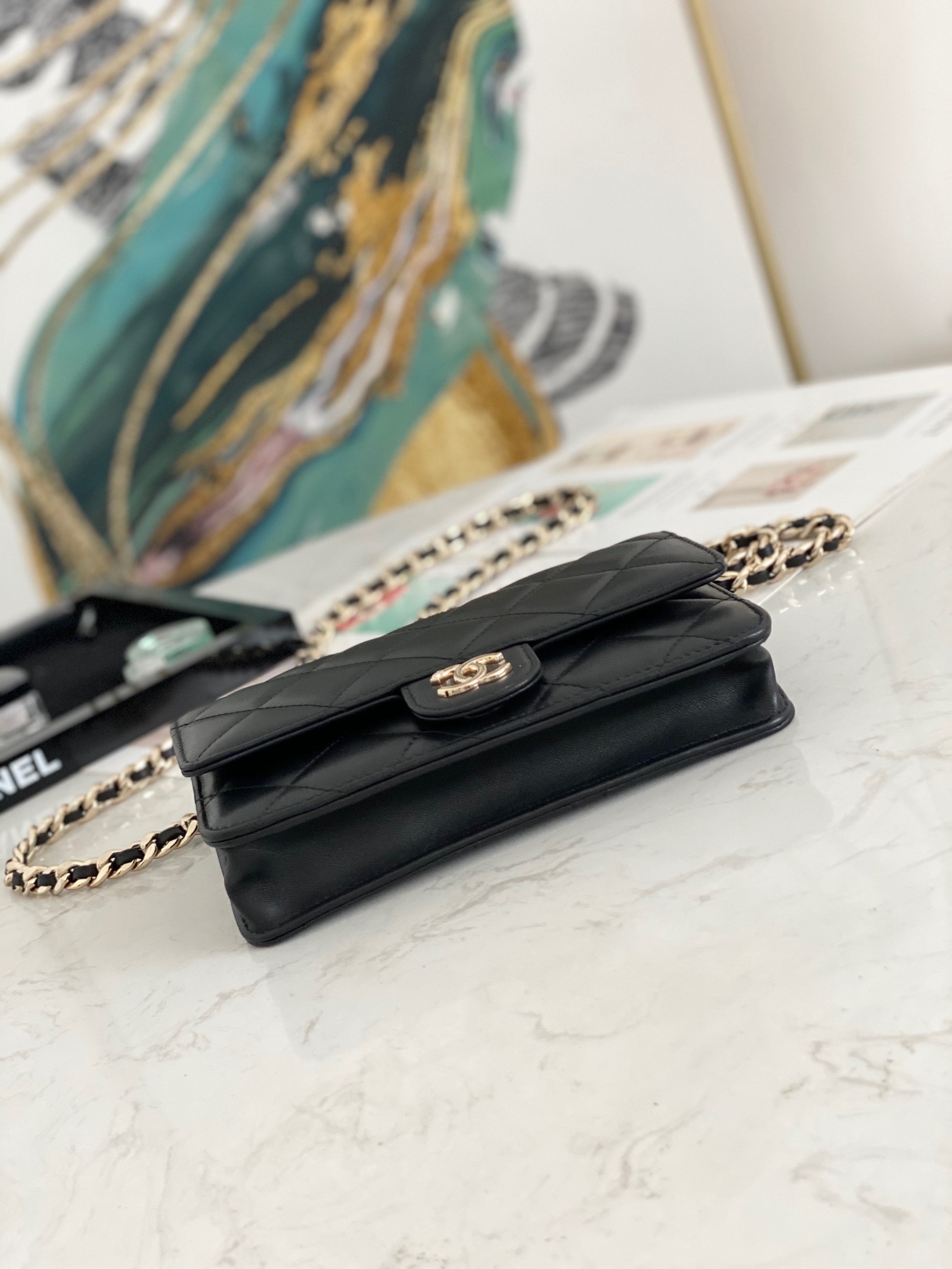 Ch@nel Wallet On Chain-19*12*3.5CM