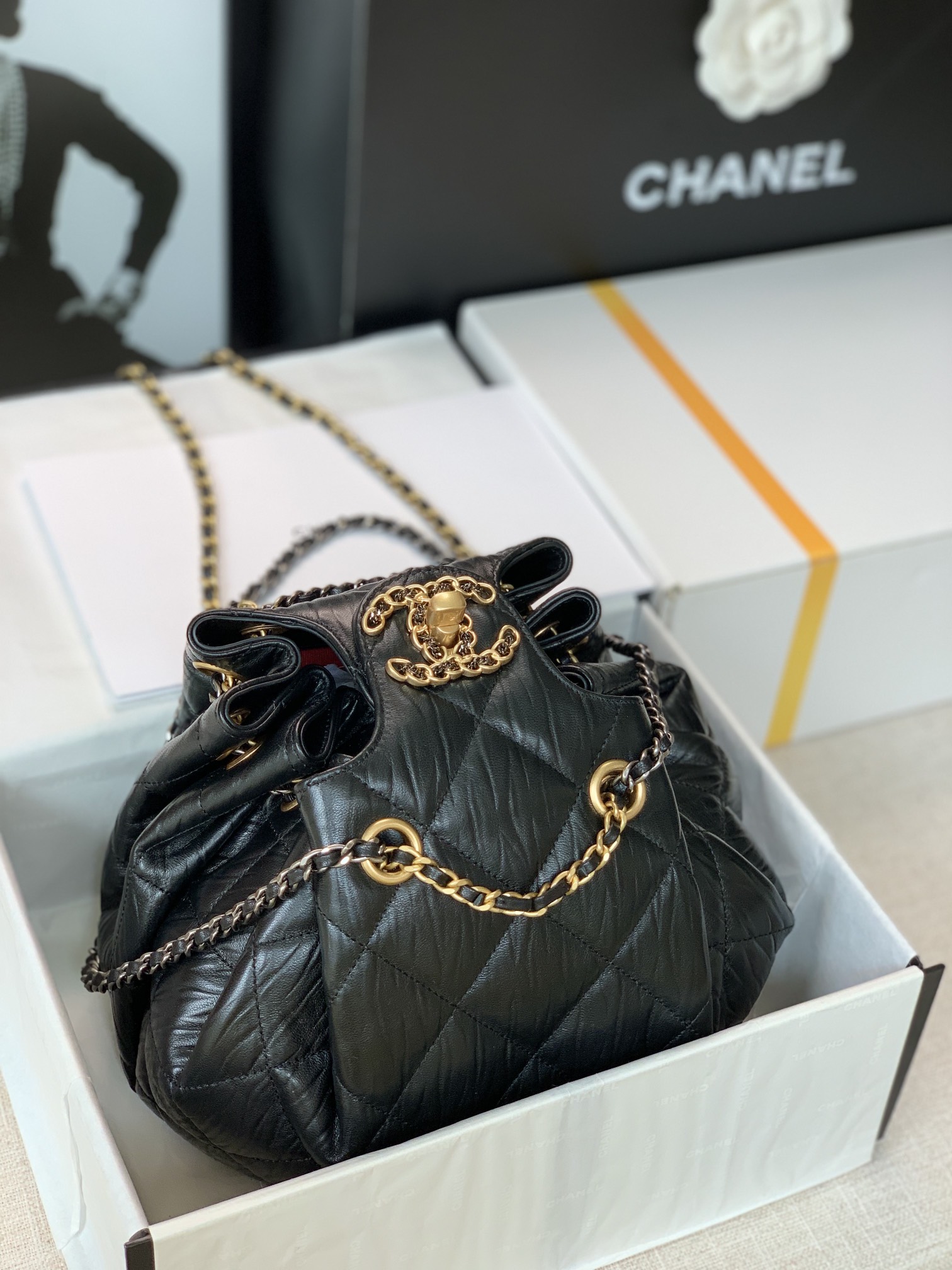 Ch@nel 2022SS Dumpling Bag