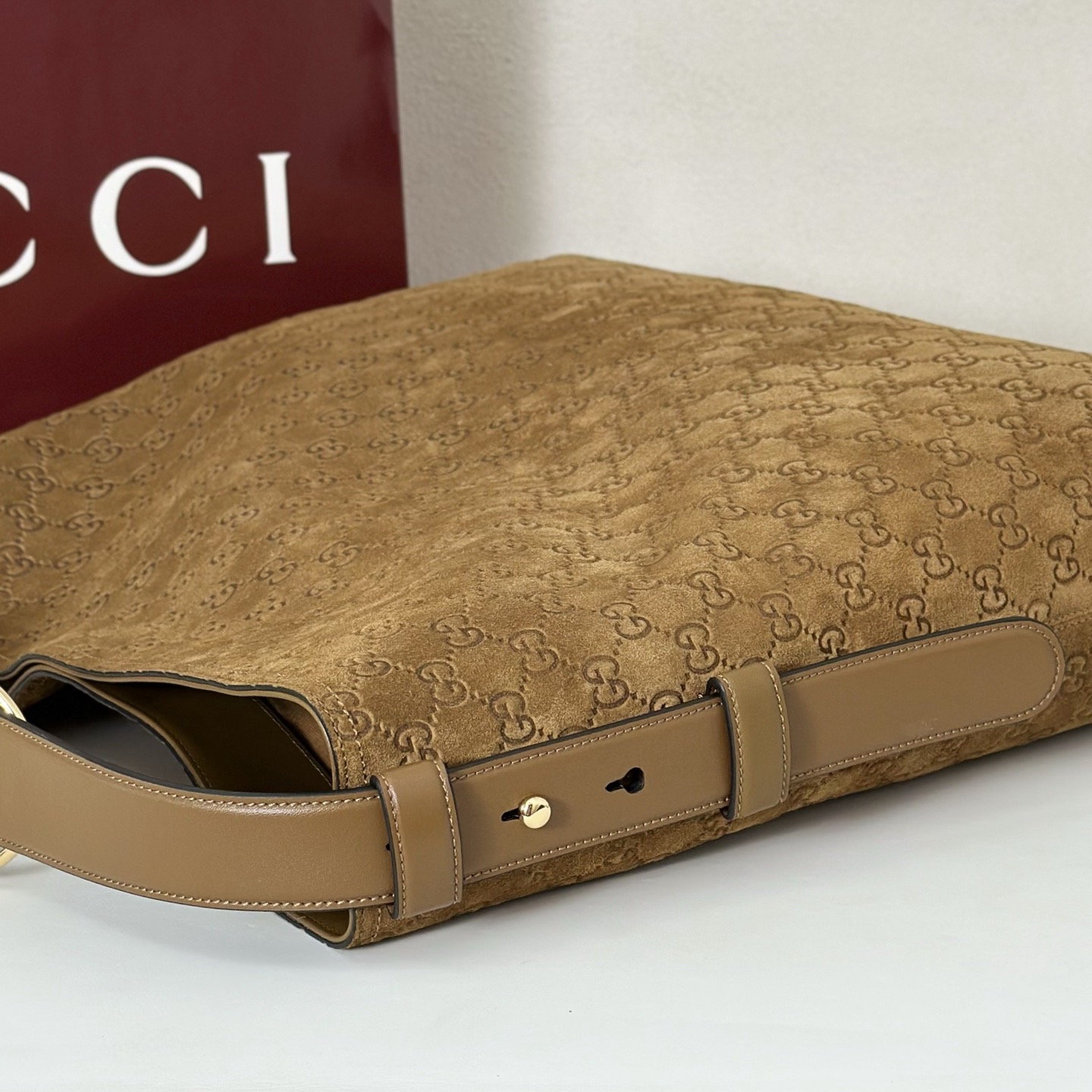 Guc*ci Horsebit Beatrix Shoulder Bag-40*36*12CM