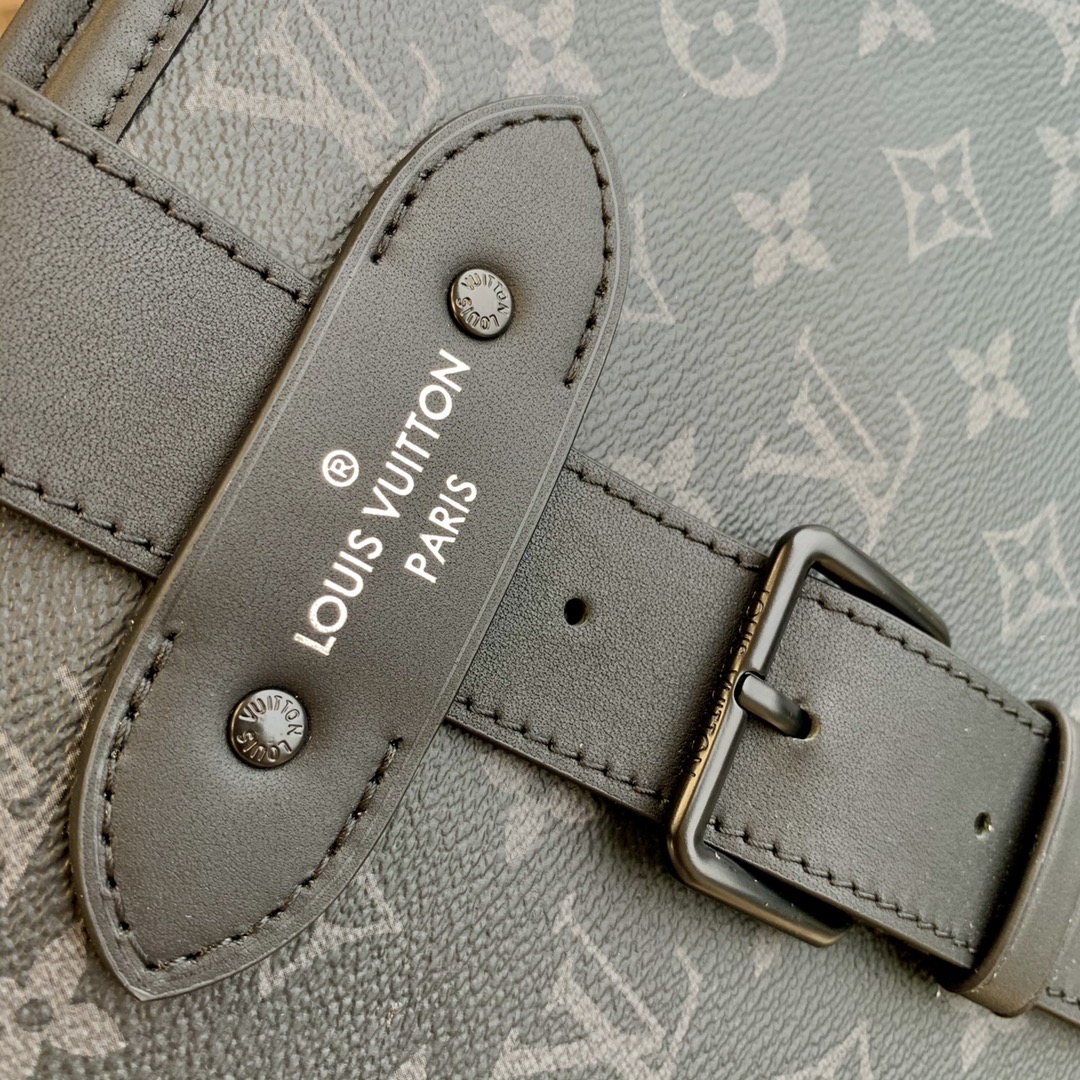 l0*is V*t0n m45914 monogram eclipse saumur-38*37*13m