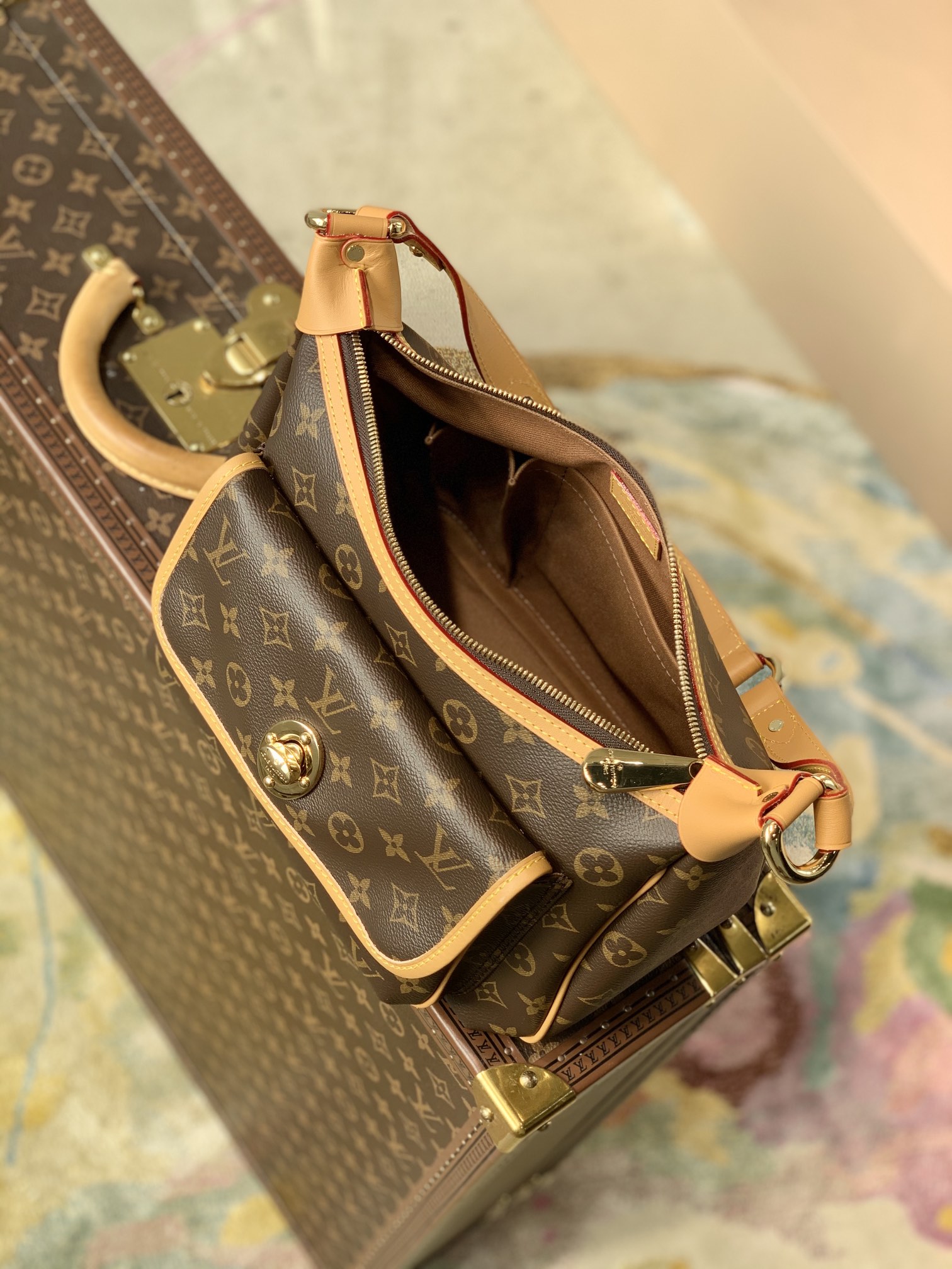 l0*is V*t0n monogram tikal gm - m40077-30*20*17cm