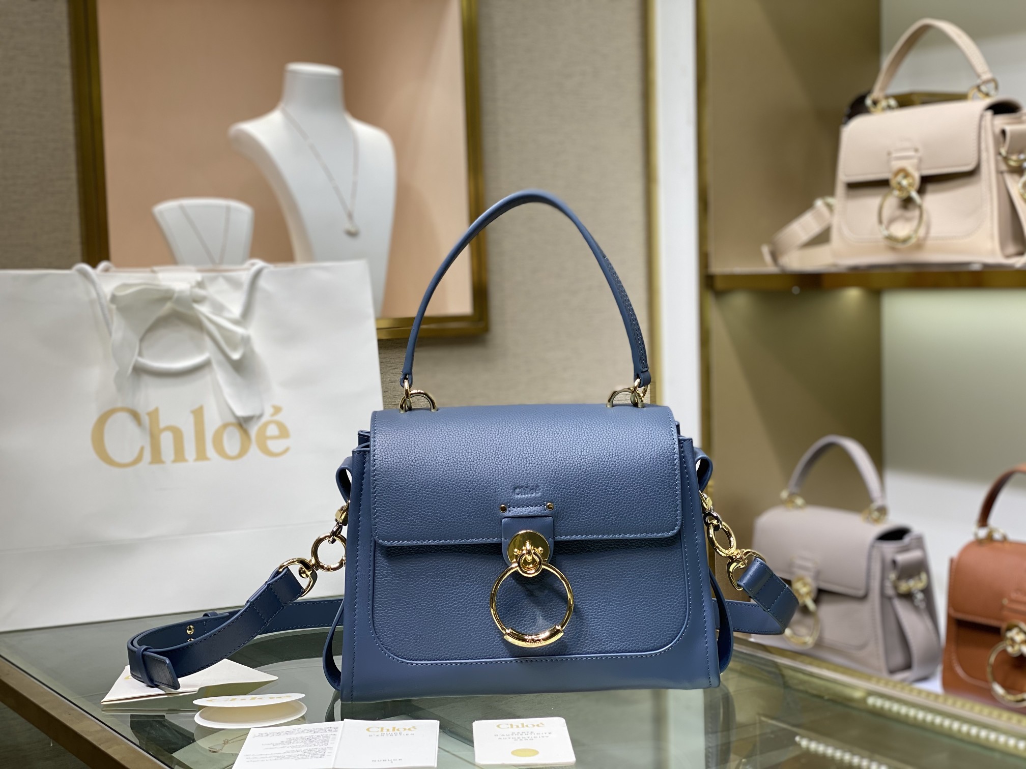 Ch10e tess bag-21*8*17cm