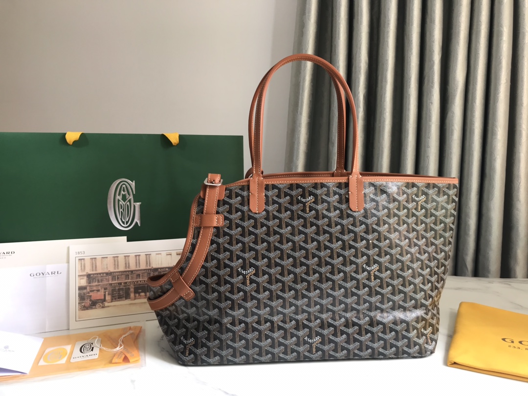 Go*ard chien gris & pocket-27*15*33.5cm