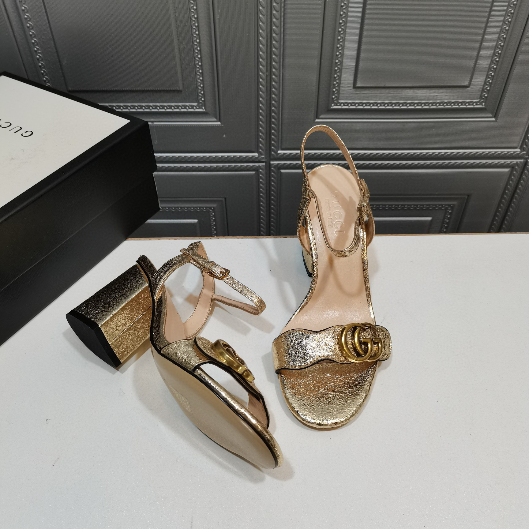 G*u*i heels-7.5cm