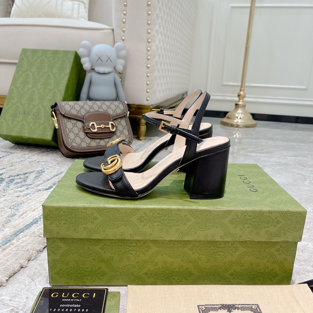 G*u*i heels-7.5cm