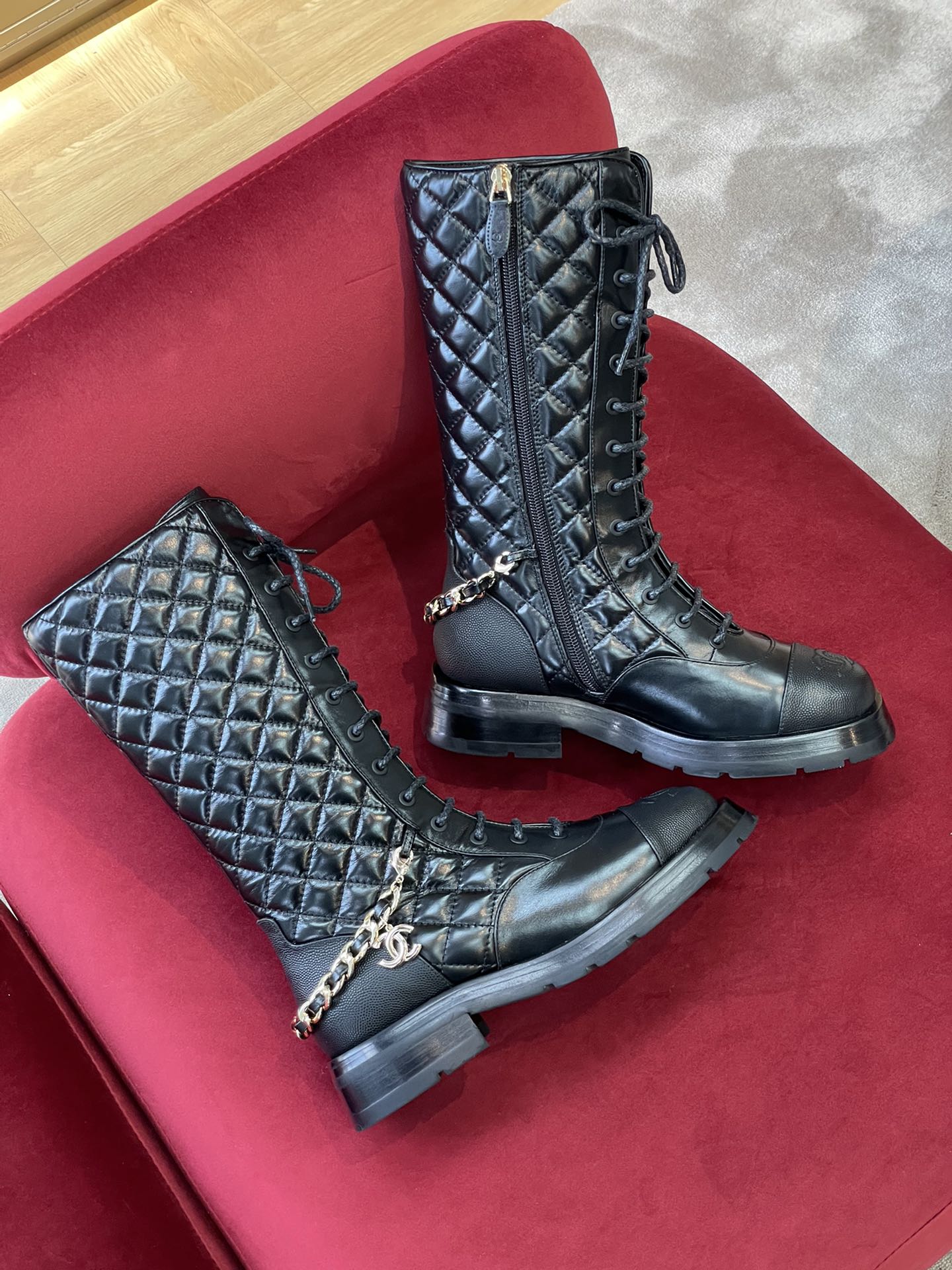 Ch@nel Boots 2022SS