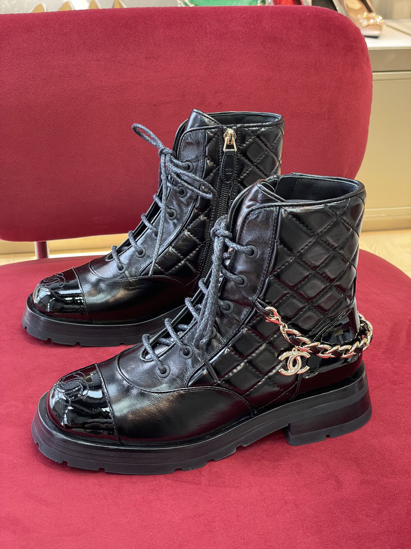 Ch@nel Boots 2022SS