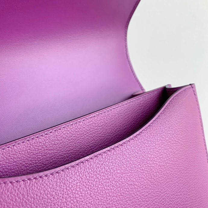 H**mes constance epsom leather-19cm