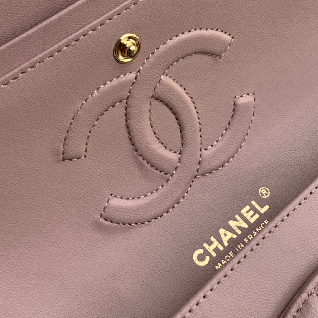 Ch@nel Flap Bag-Lambskin-25CM