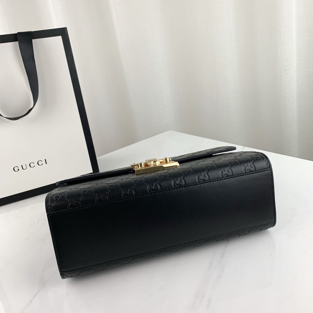 G*u*i padlock bag-30x19x9cm