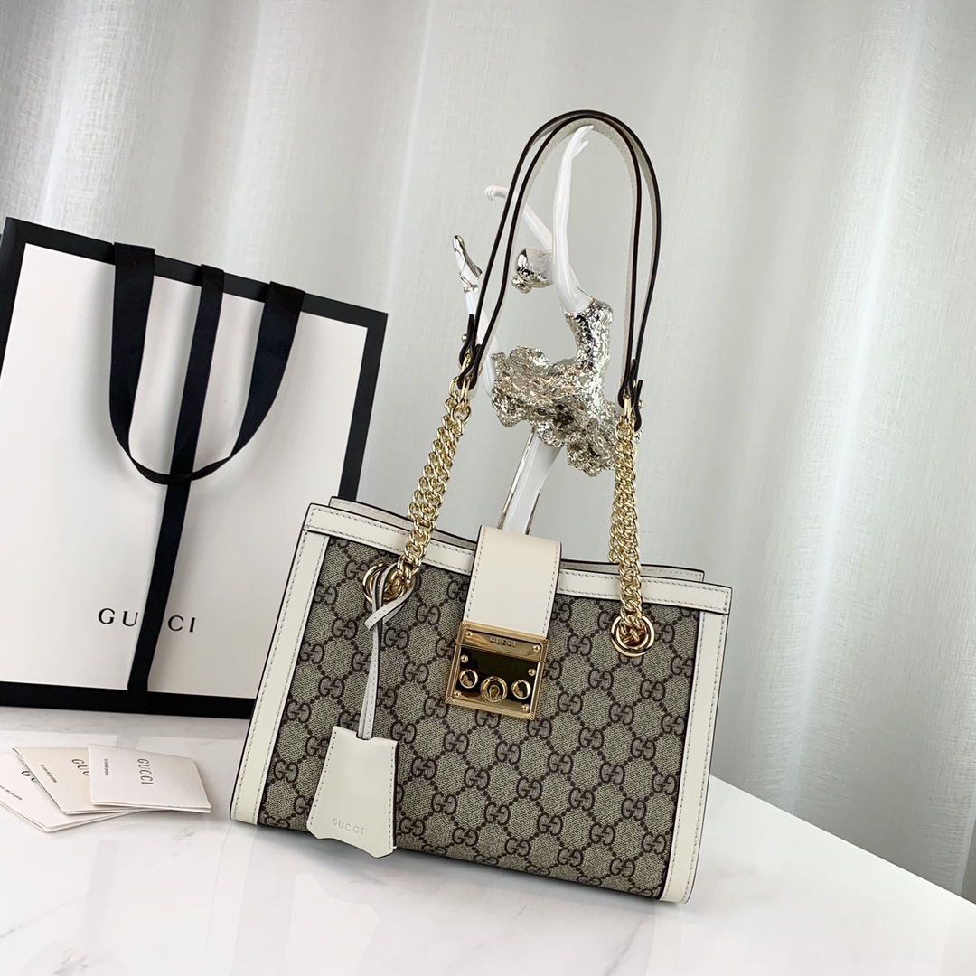 G*u*i padlock bag-26*18*10cm