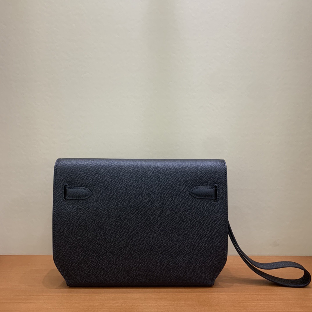 H**me5 Epsom Kelly Depeches 25 Pouch-29CM