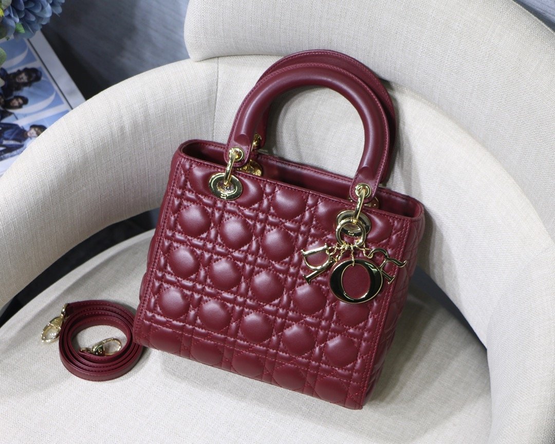 lady D*or handle bag-24cm
