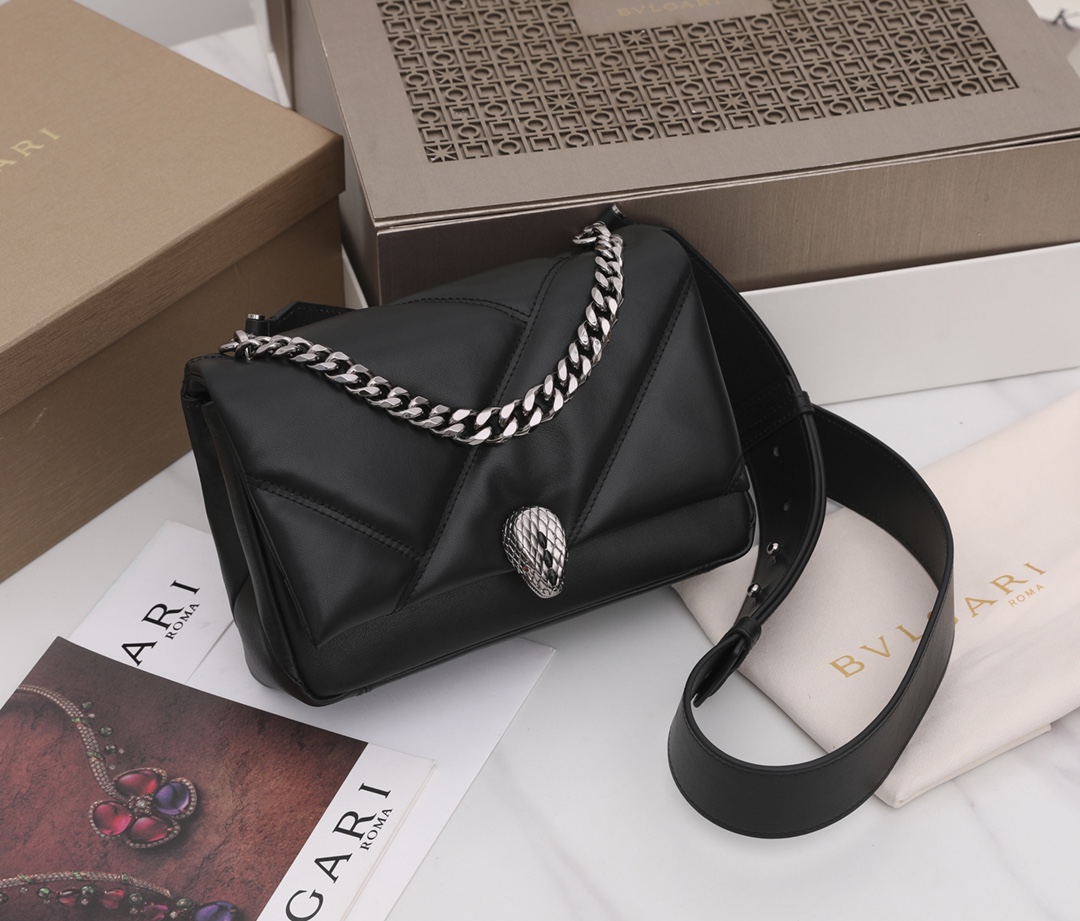 B*l*ai serpenti cabochon bag-22.5 x 15 x 10 cm