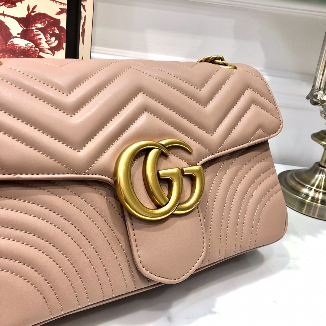 G*u*i gg marmont chain bag-31*19*7cm