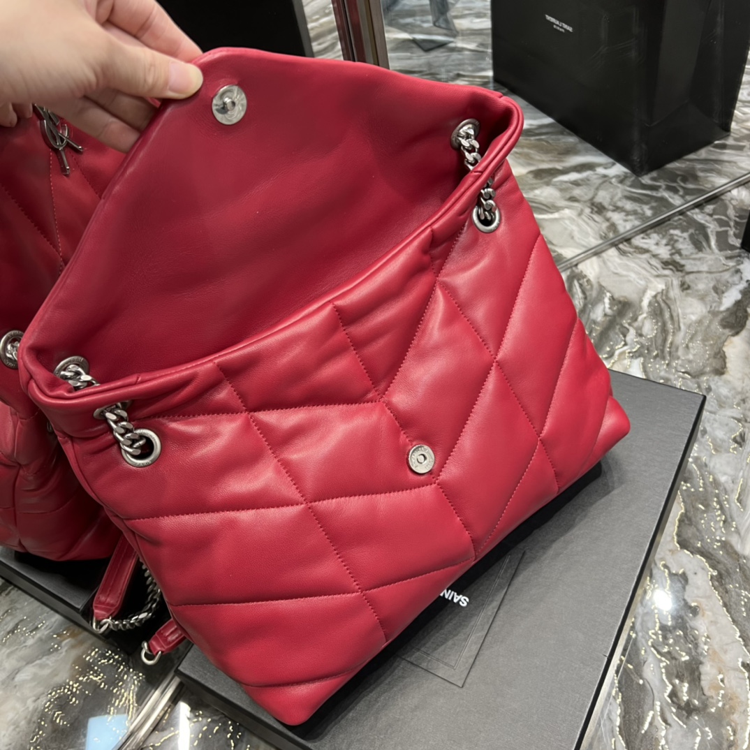 Y*L loulou puffer-lambskin leather
