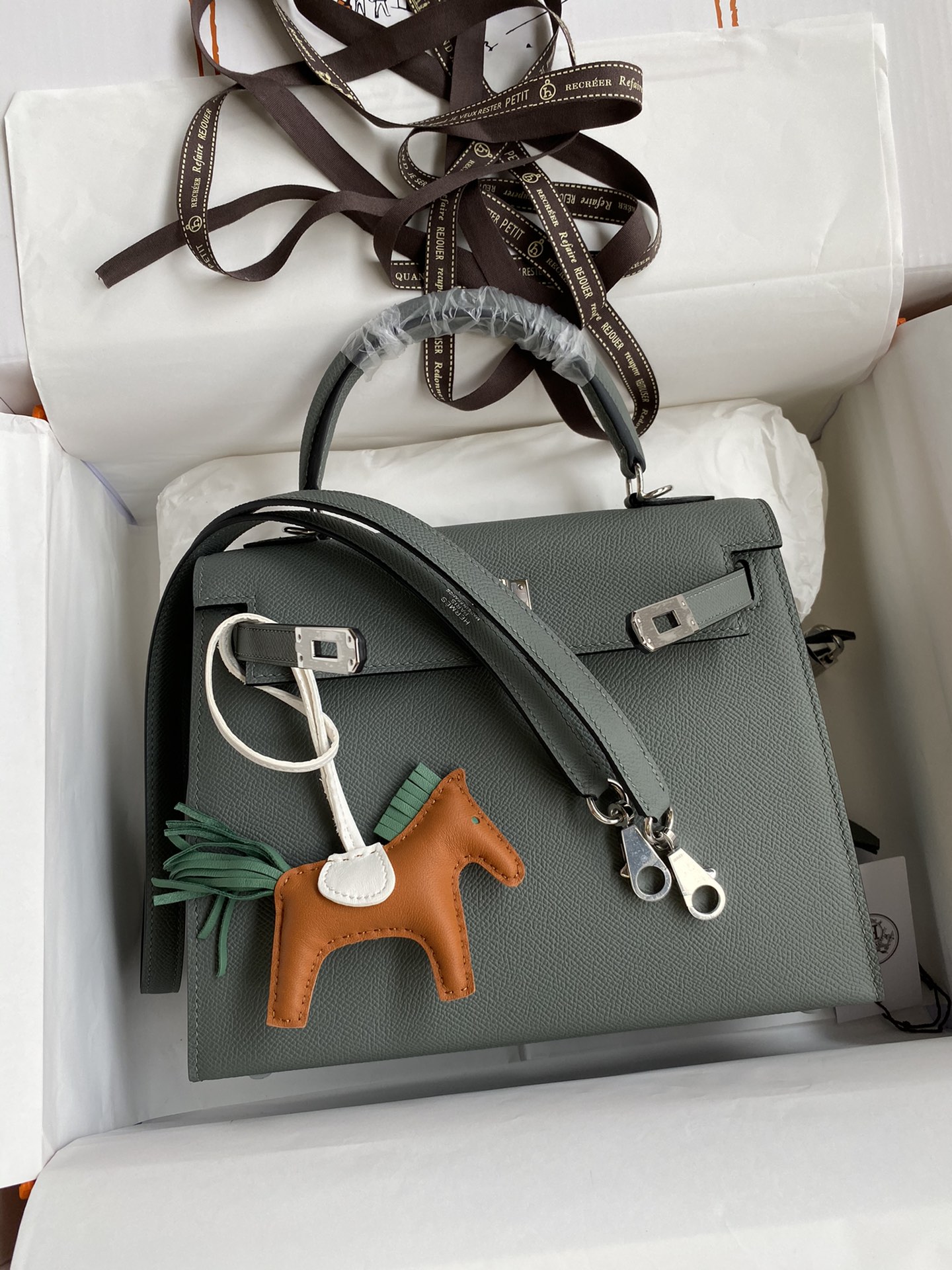 H**mes kelly-epsom leather-25cm