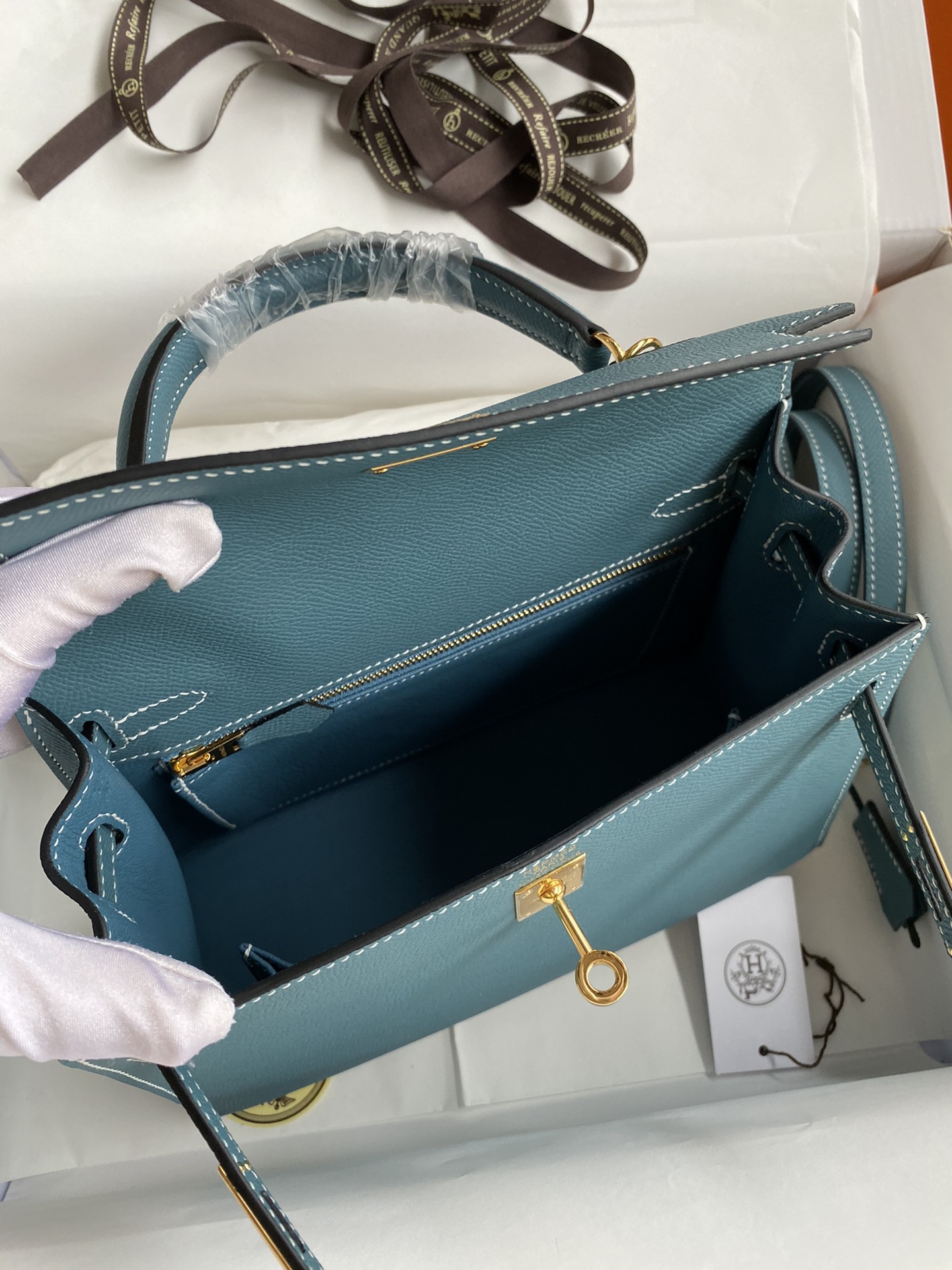 H**mes kelly-epsom leather-25cm