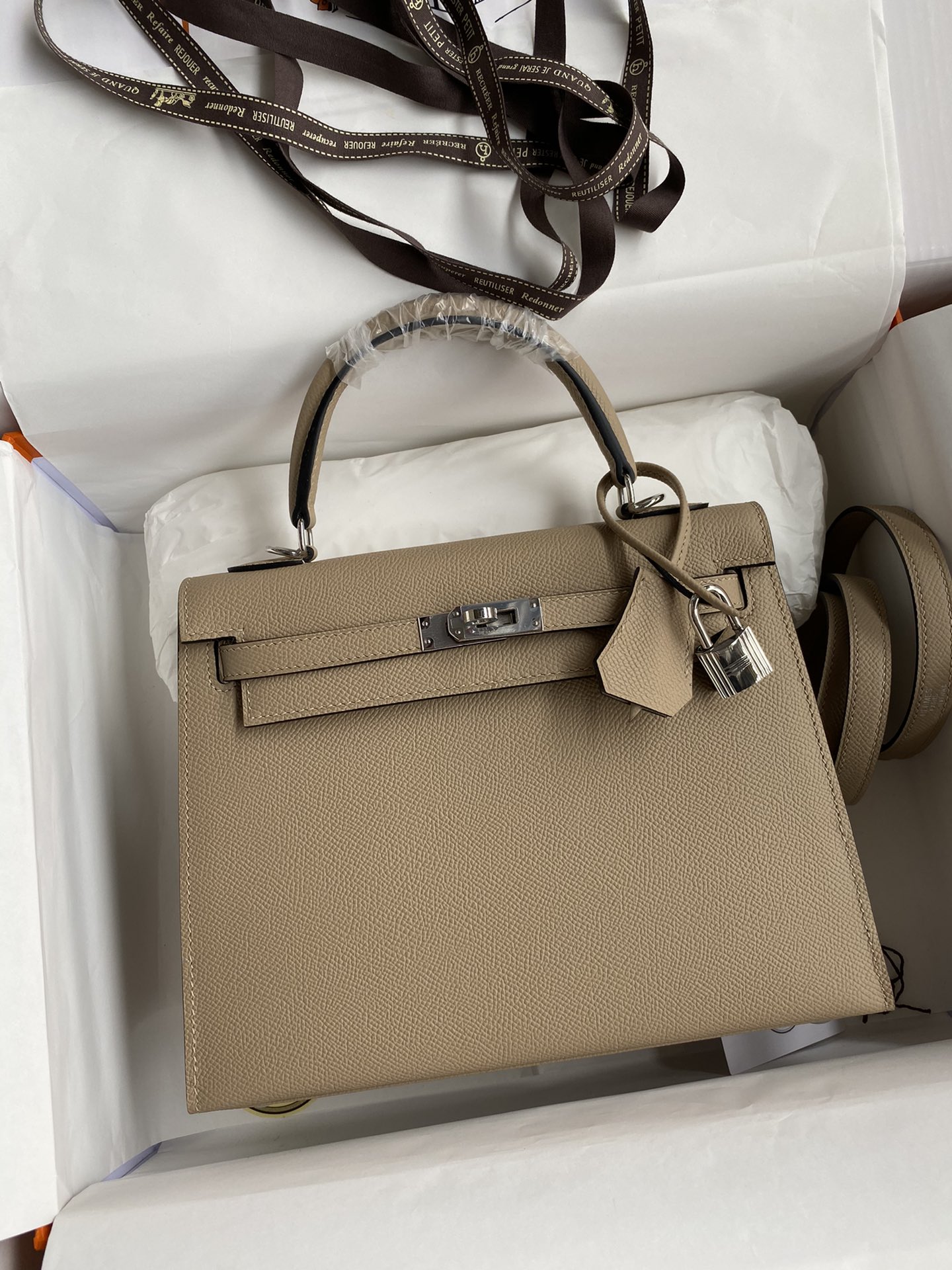 H**mes kelly-epsom leather-25cm