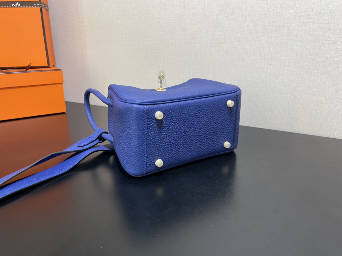 H**mes lindy 19-togo leather-19cm