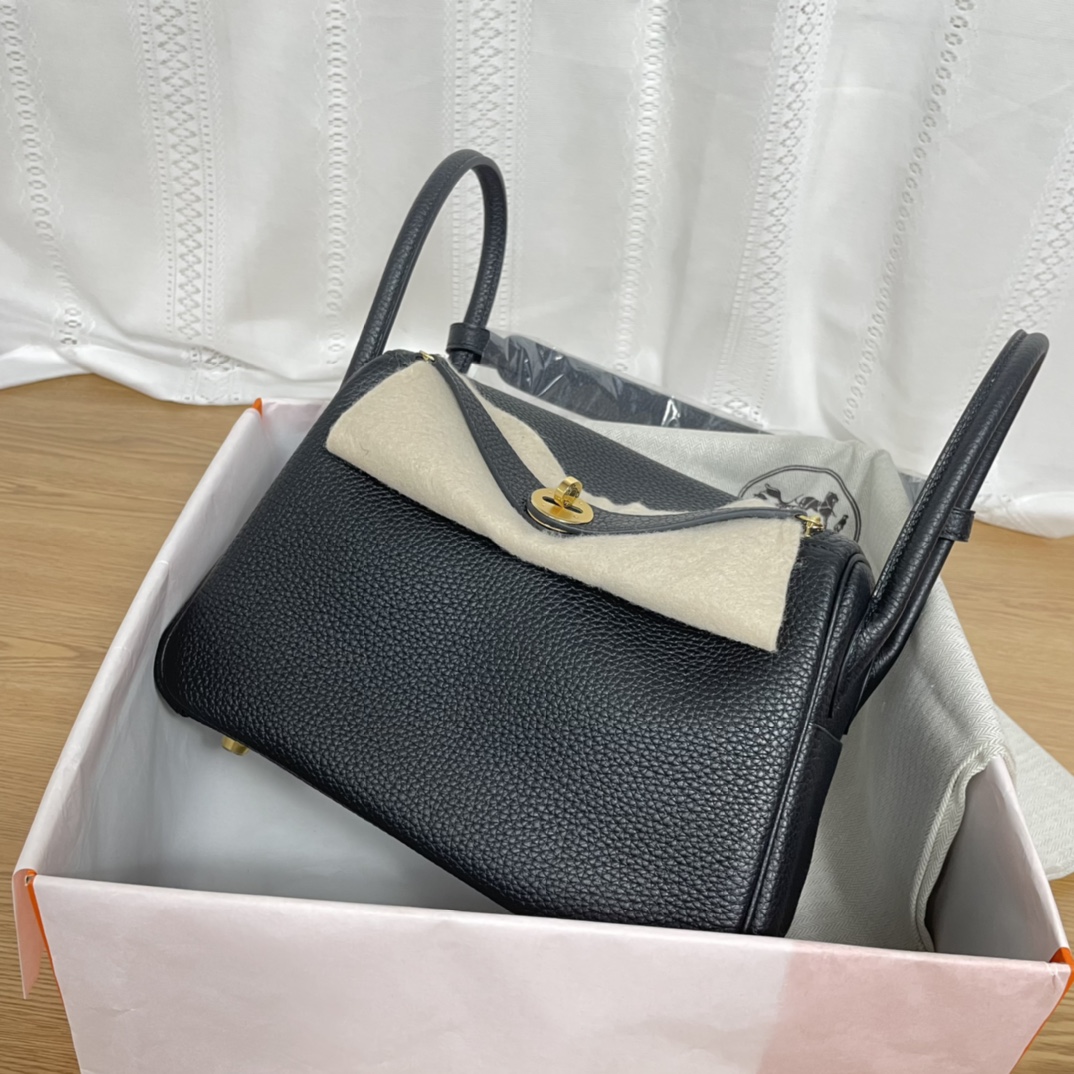 H**mes lindy-tc leather-26&30cm