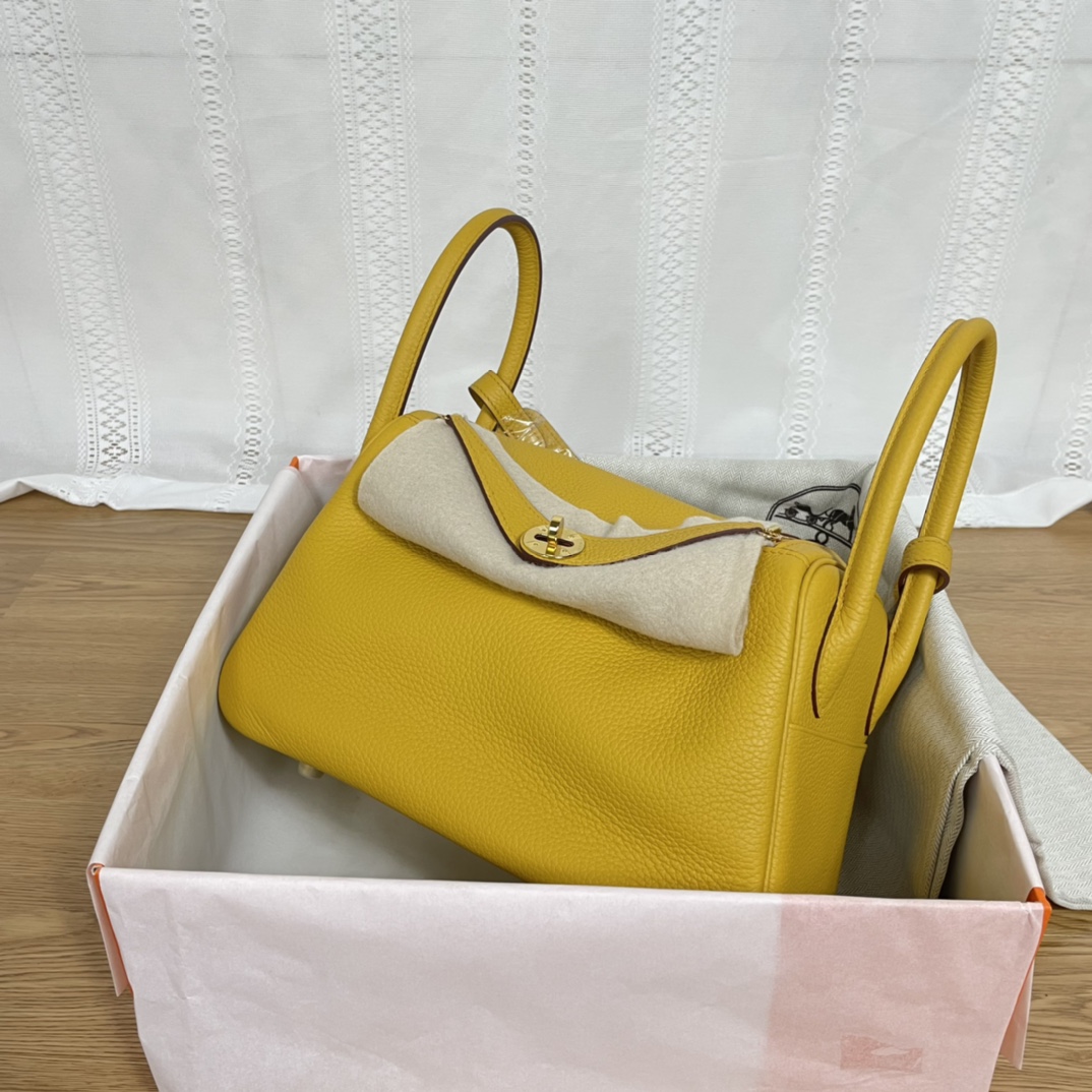 H**mes lindy-tc leather-26&30cm