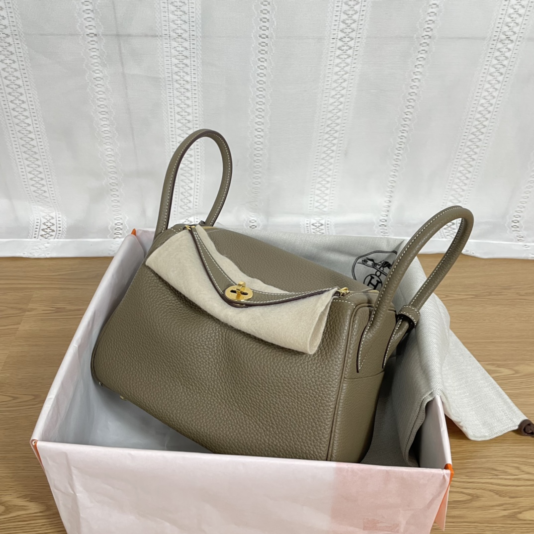H**mes lindy-tc leather-26&30cm