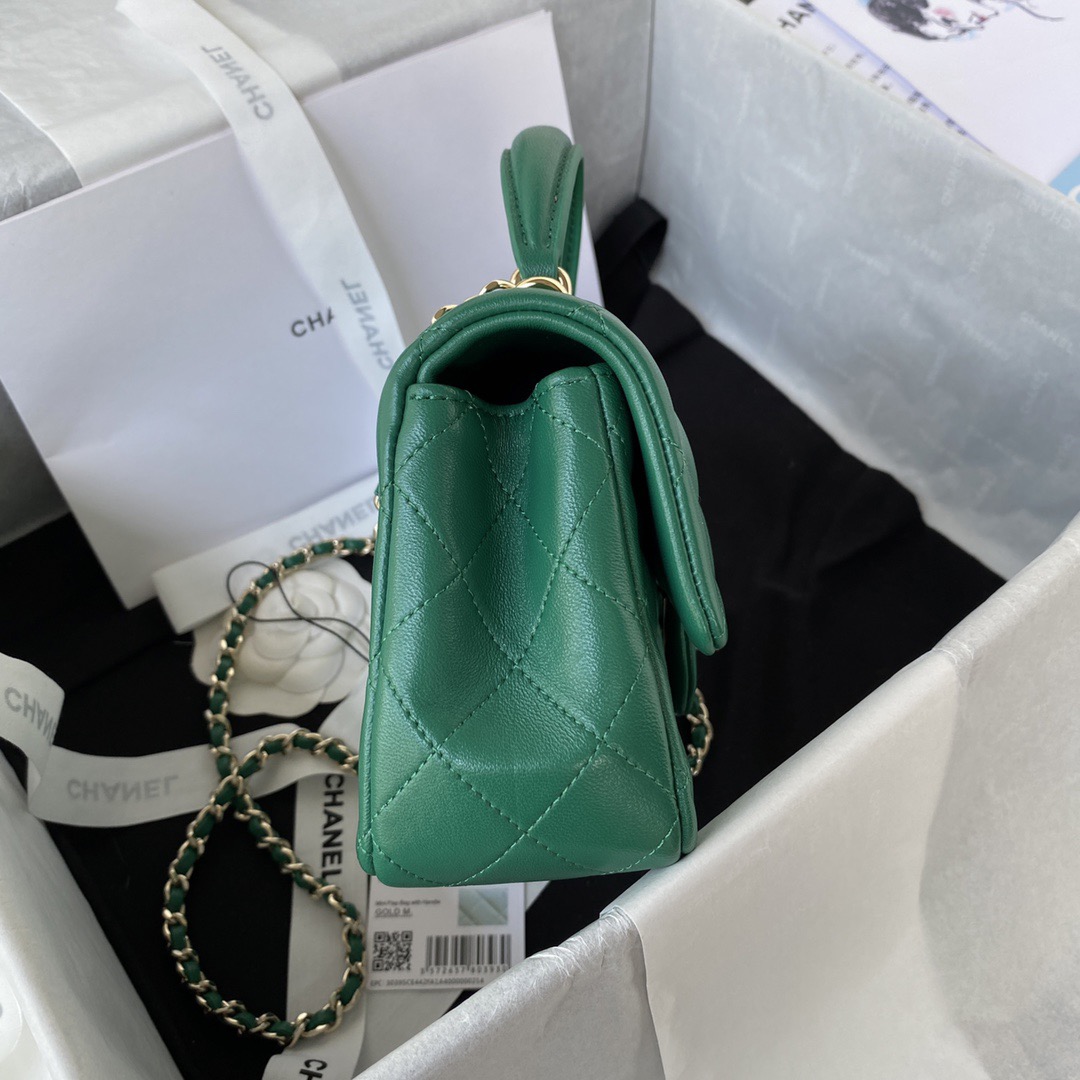 Ch@nel Flap Bag-20*12*6CM