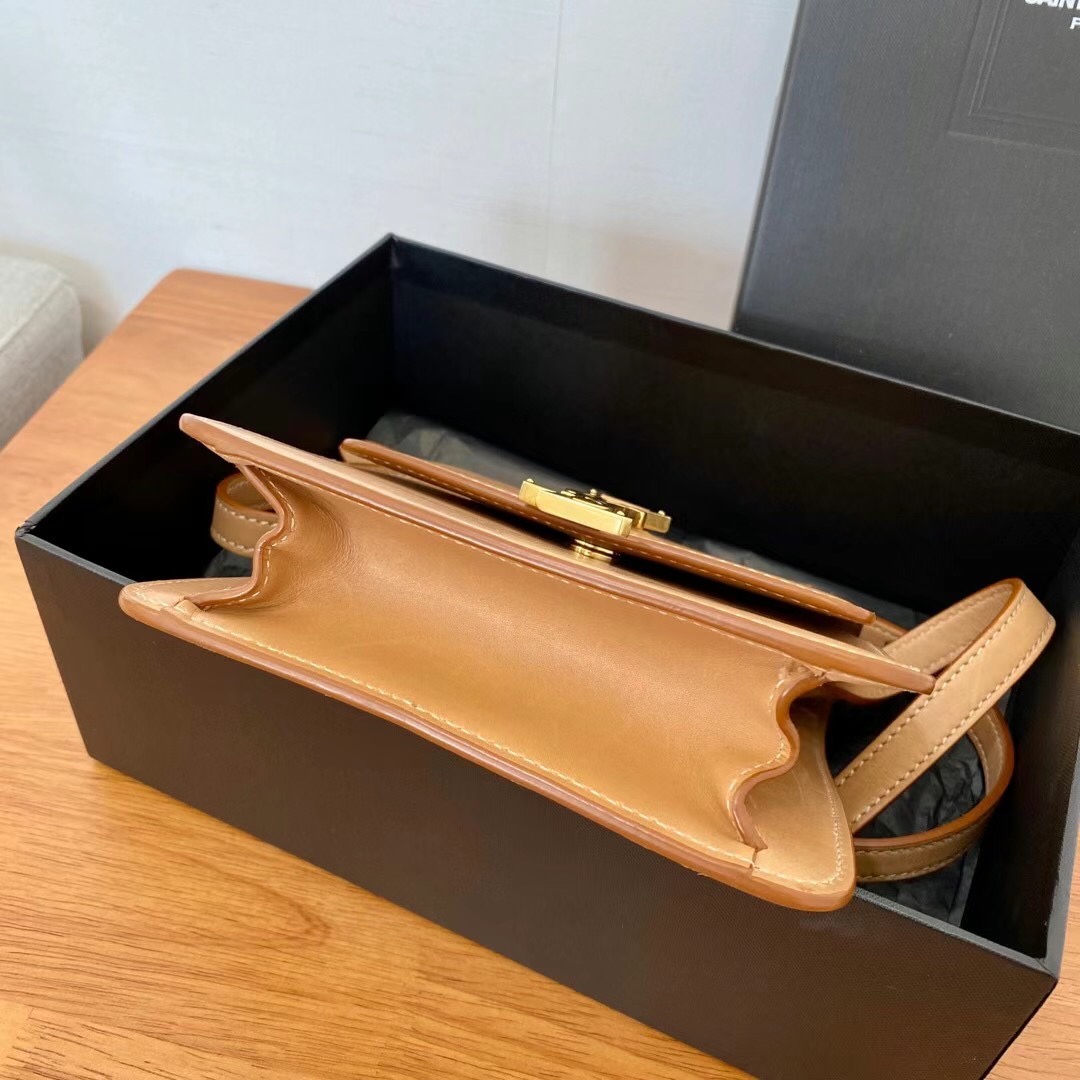 y*l kaia Nor*h/south satchel in vegeatble-16*18*6cm