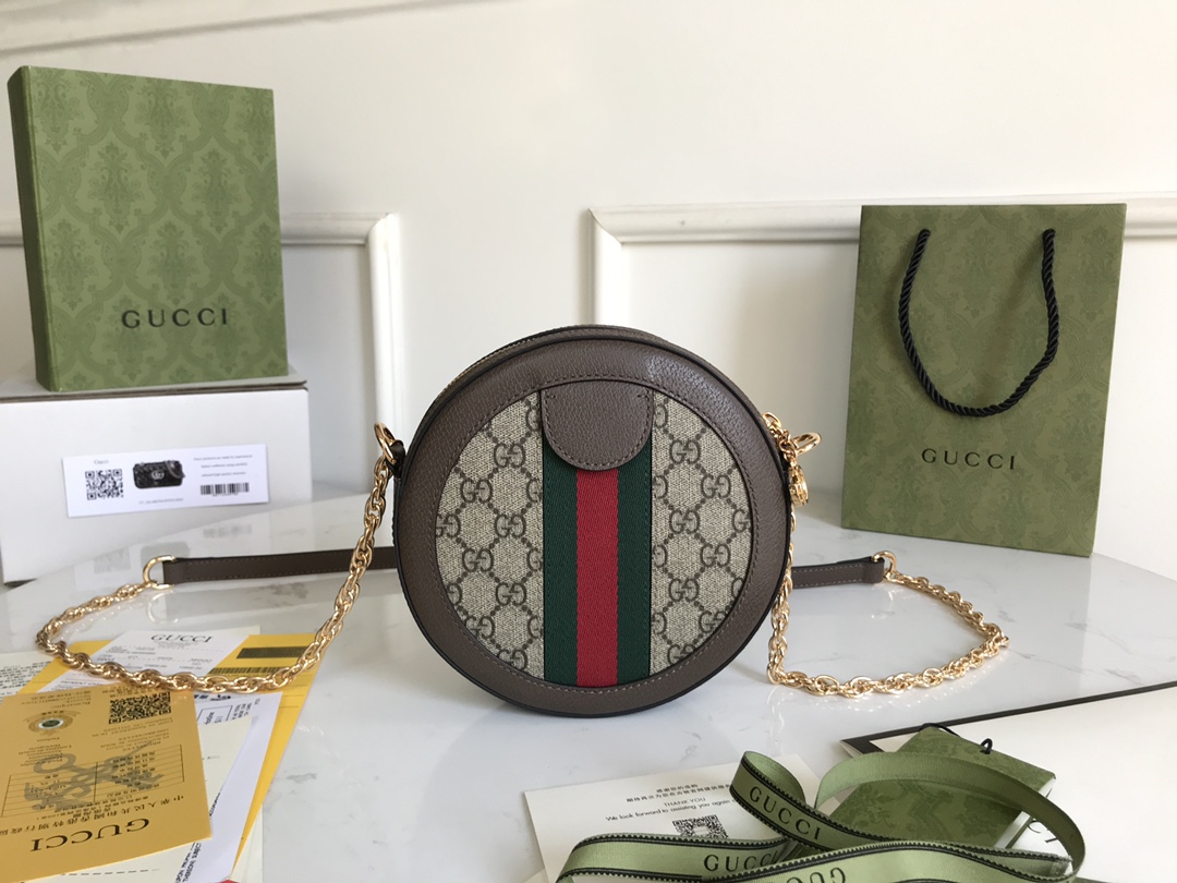 G*u*i ophidia mini round bag-18*18*6cm