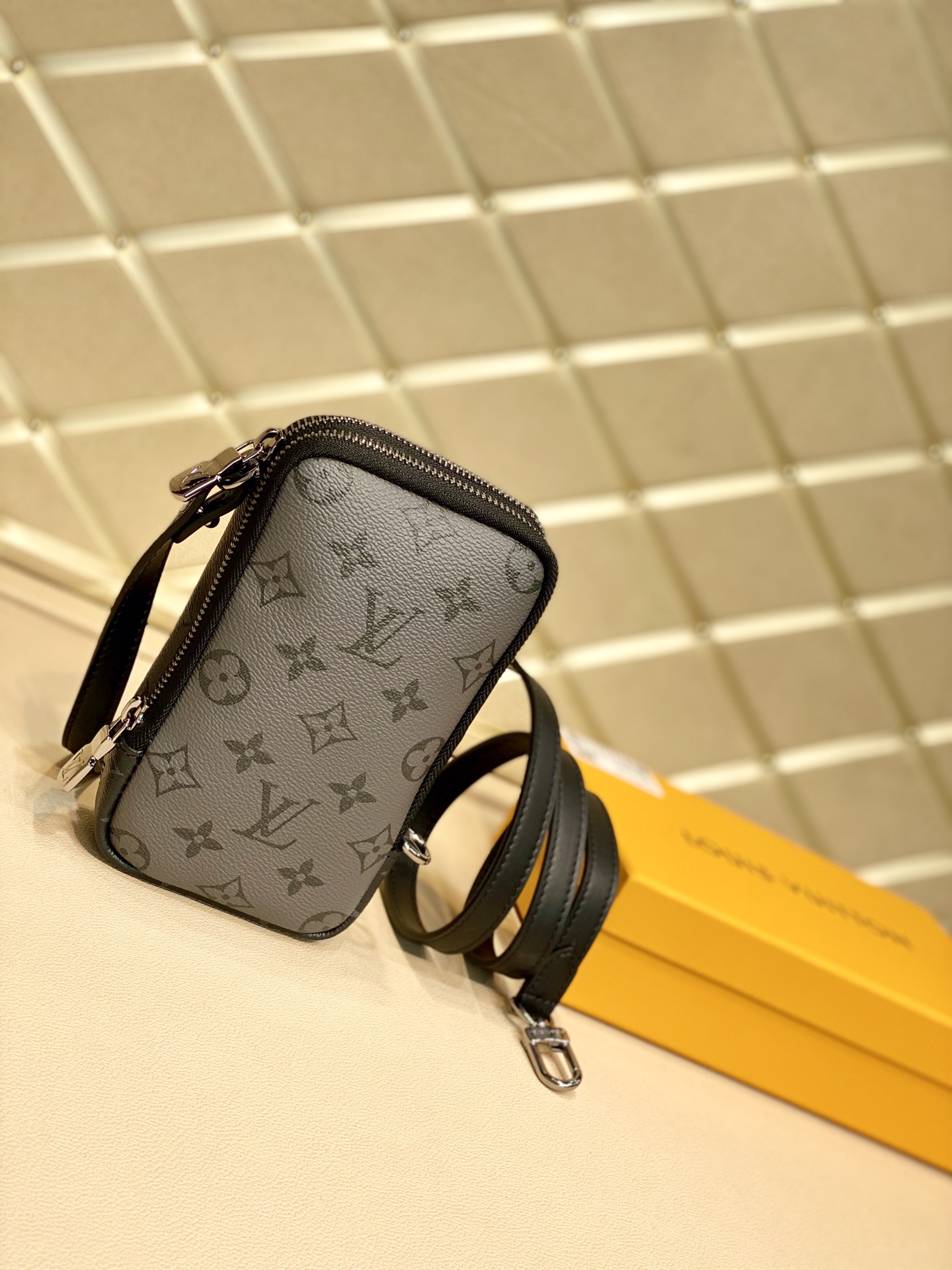 l0*is V*t0n double phone pouch- m69534-25*14* 6cm