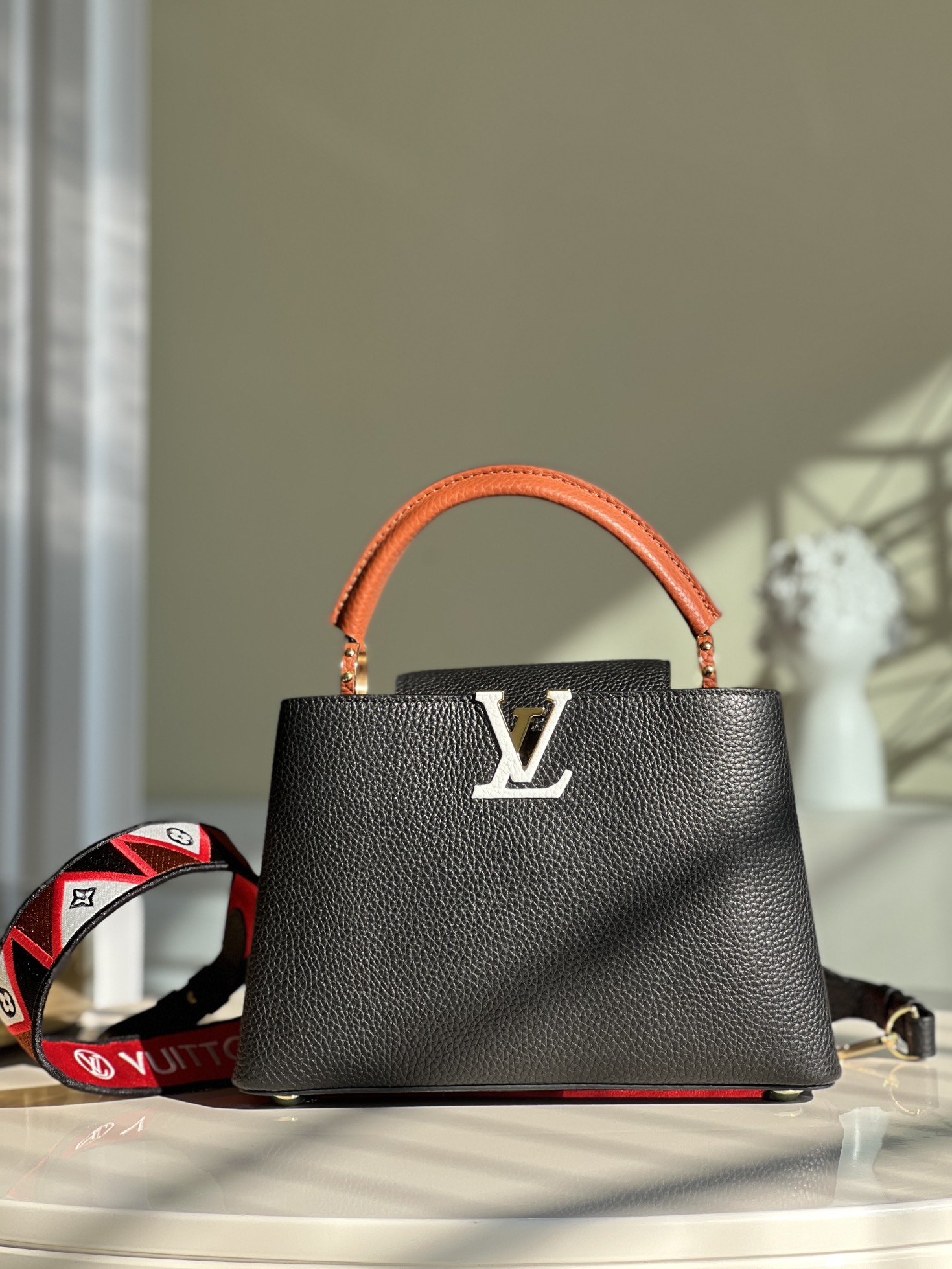 l0*is V*t0n capucines handlebag-27*18*9&32*20*11cm
