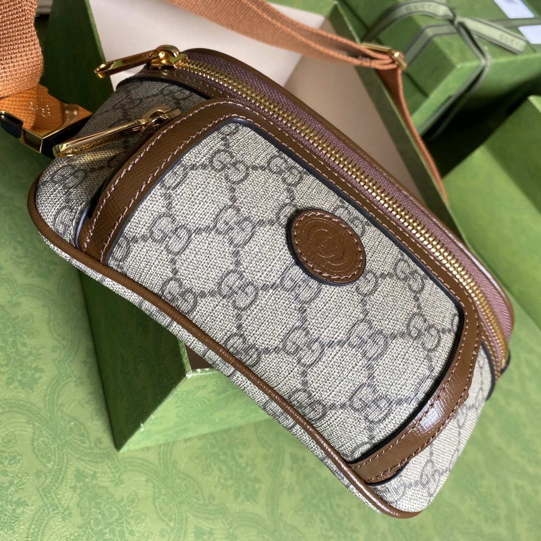 G*u*i meo vintage bag-23*12*2.5cm