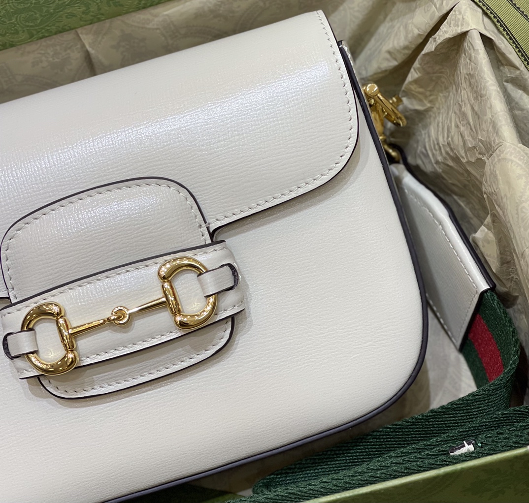 G*u*i 1955 horsebit shoulder bag-20.6*14.4*5.1cm
