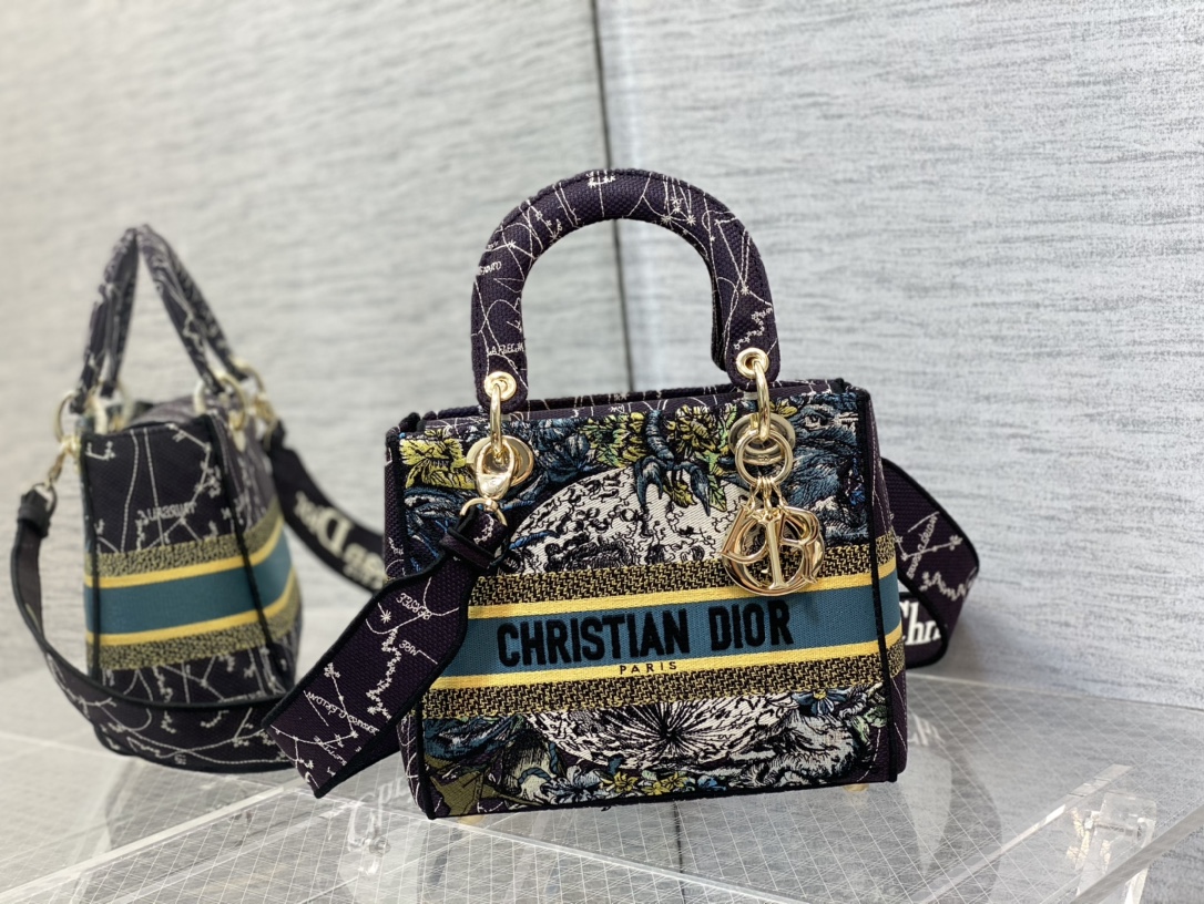 lady D*or handle bag-24cm